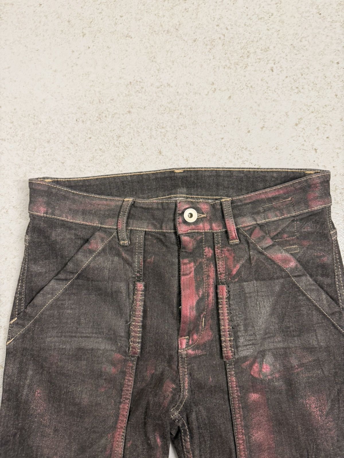 Rick Owens Drkshdw Rick Owens Bruise Tyrone Carti Jeans Size US 26 / EU 42 - 9 Thumbnail