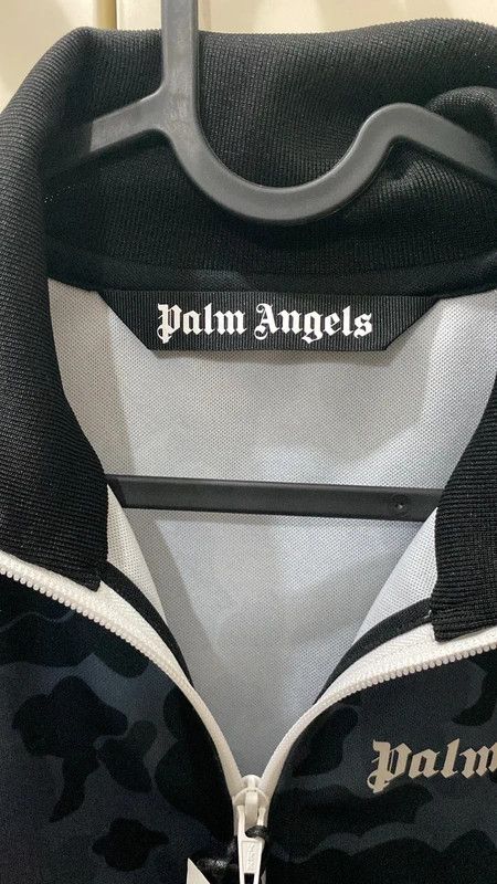 Palm Angels Palm angels track jacket navy blue camo Size US M / EU 48-50 / 2 - 4 Thumbnail