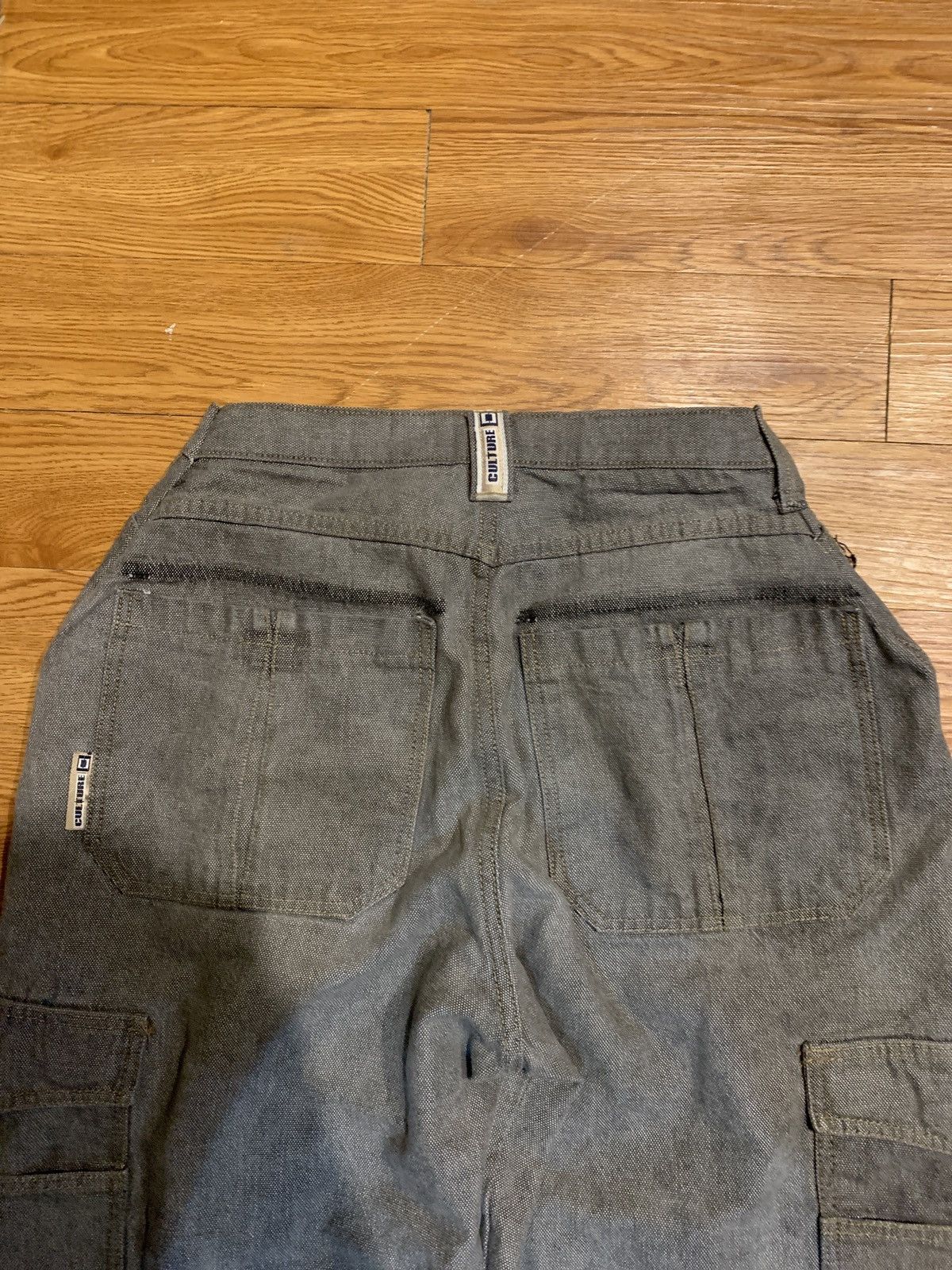 Vintage baggy vintage y2k “culture” jeans Size US 29 - 3 Thumbnail