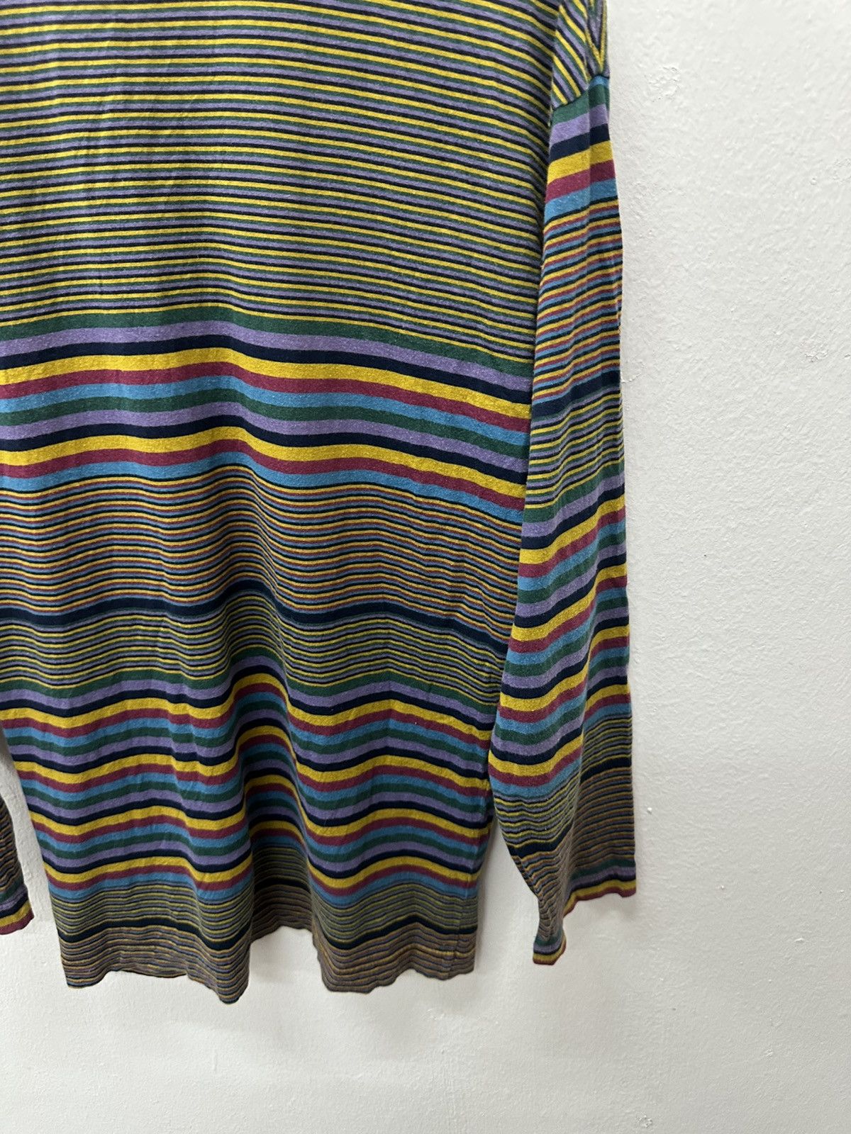 Missoni Vintage Missoni Multicolour Half Button L/S Shirt Size US M / EU 48-50 / 2 - 5 Thumbnail