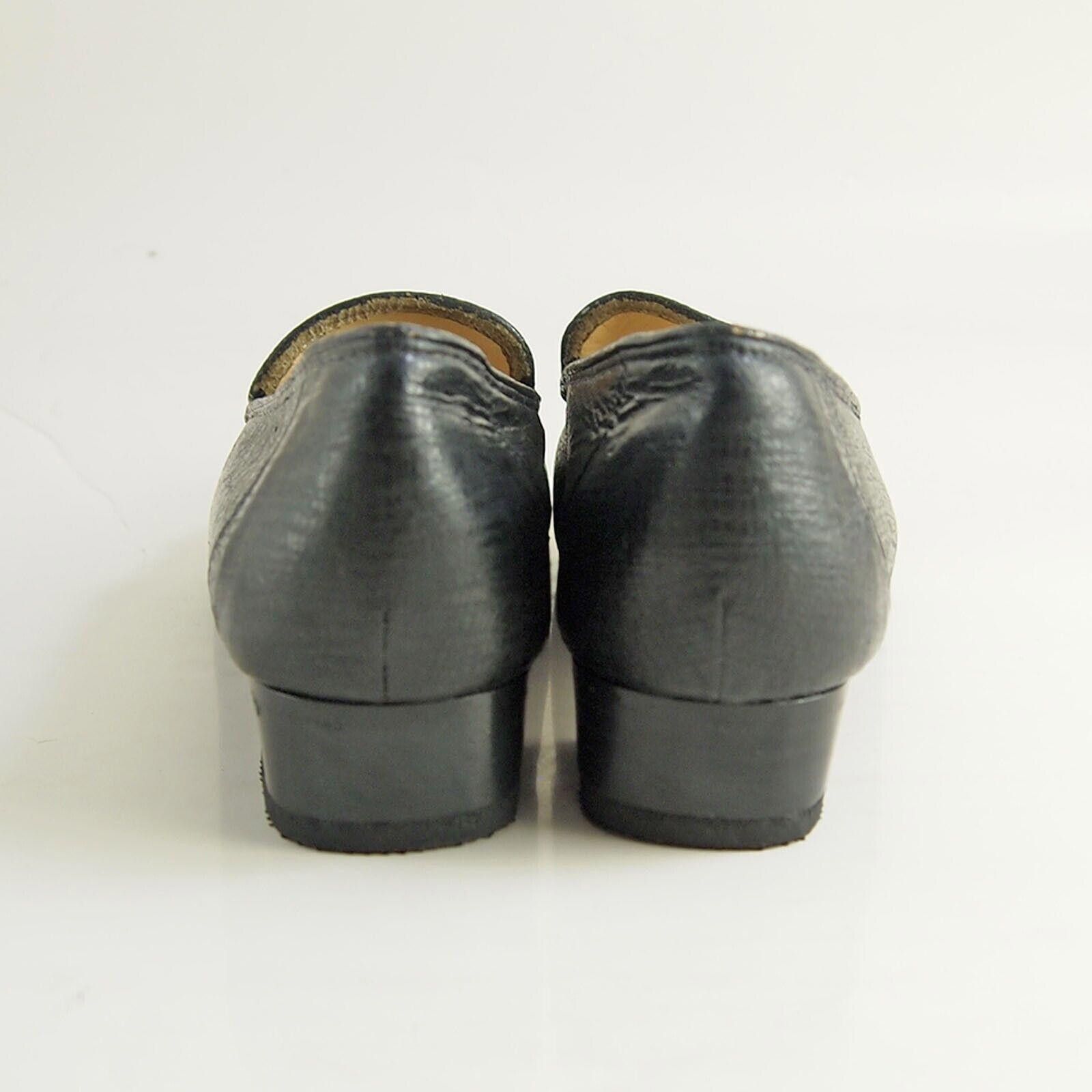Designer Brunate Low Heel Pumps Tasseled Black US 8 EU 38 Size US 8 / IT 38 - 7 Thumbnail