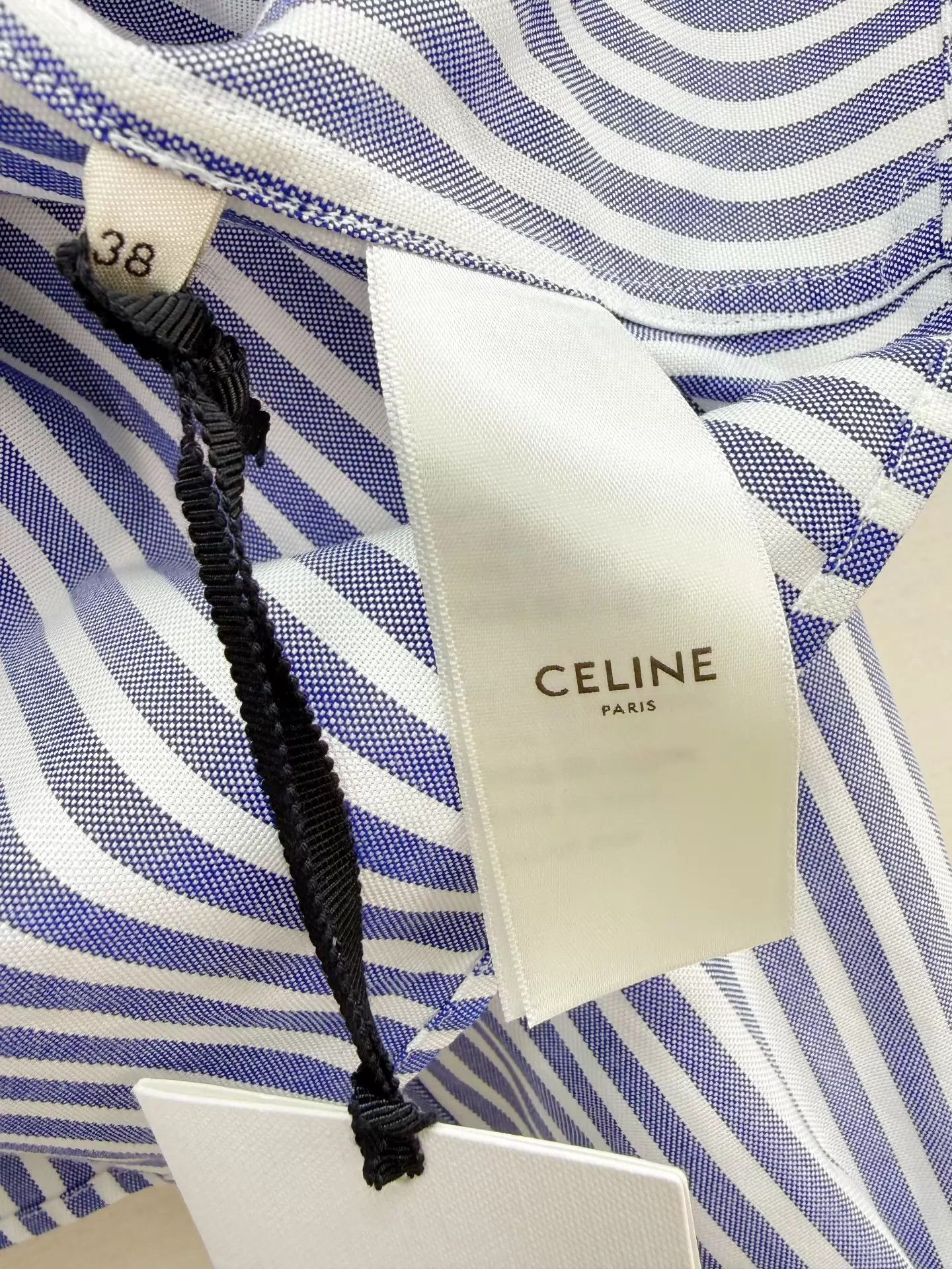 Celine Celine Striped Shirt 38 New With Tags Authentic Size XS / US 0-2 / IT 36-38 - 5 Thumbnail