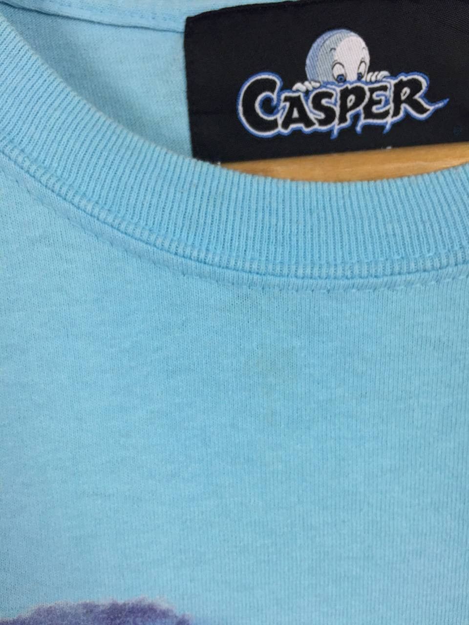 Japanese Brand LAND by MILKBOY Casper I'm Not Afraid of Ghosts Tee Size US XL / EU 56 / 4 - 4 Thumbnail