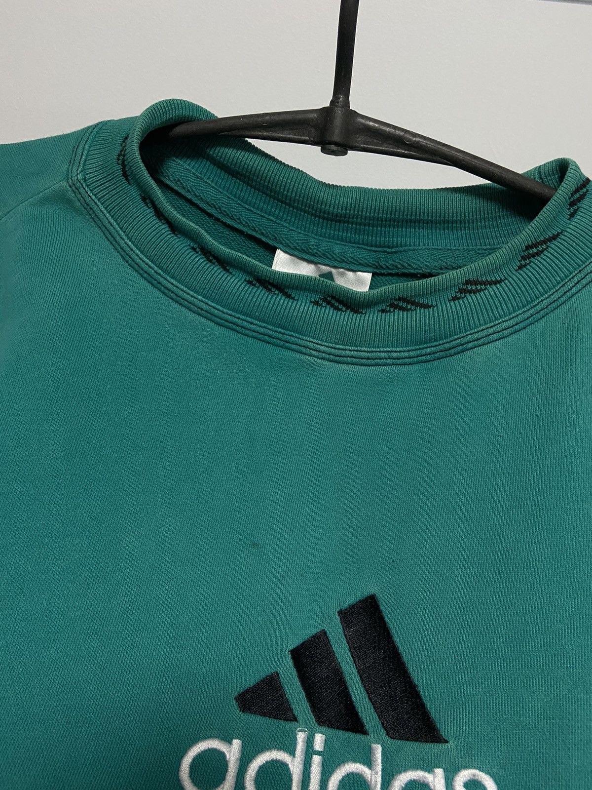 Adidas × Vintage Adidas Equipment Vintage big Logo Sweatshirt oversize Size US L / EU 52-54 / 3 - 8 Thumbnail