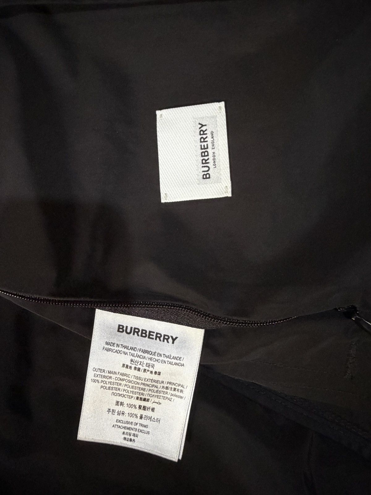 Burberry Burberry Black Horseferry Hooded Jacket Size US L / EU 52-54 / 3 - 6 Thumbnail