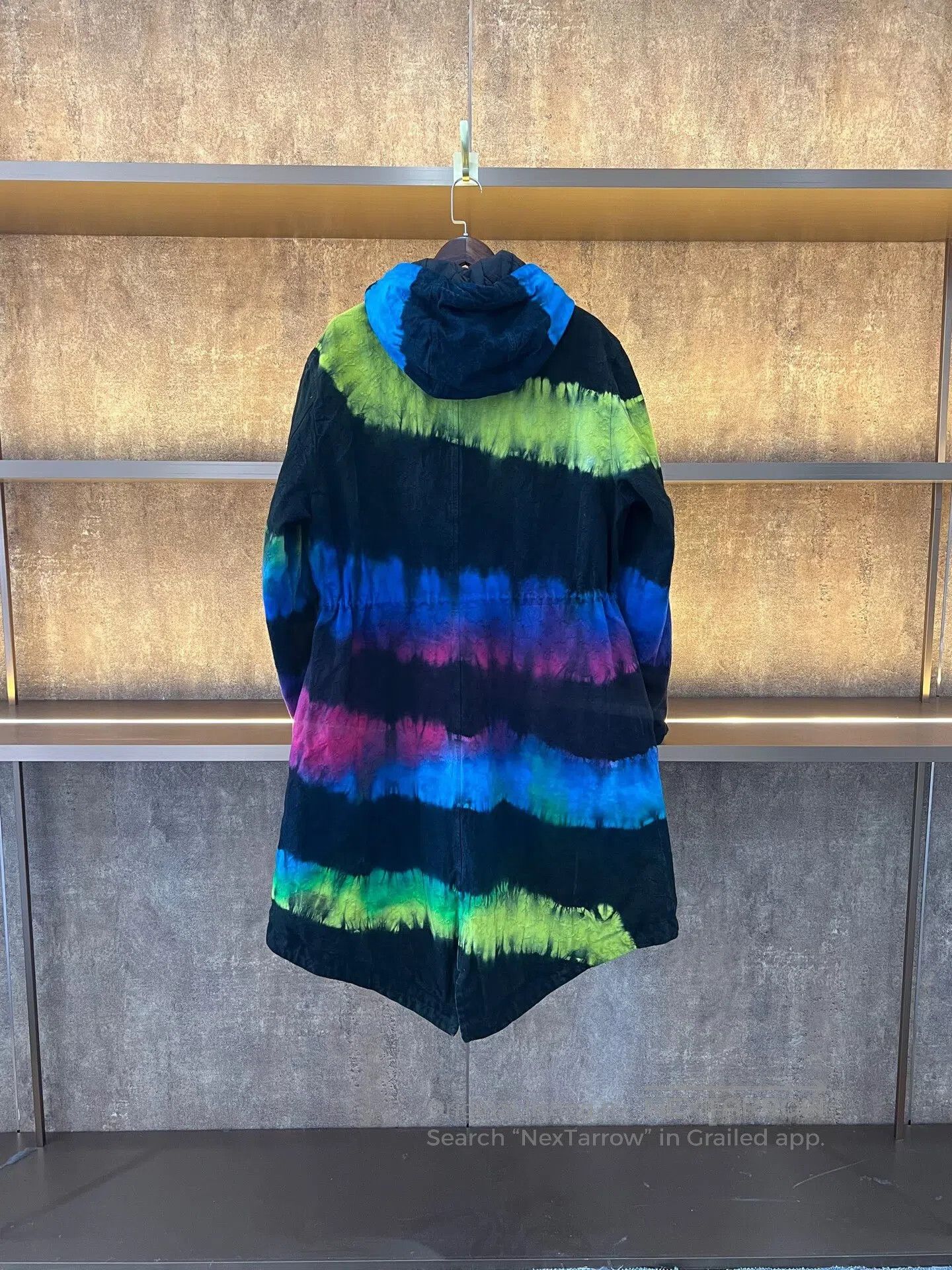 Louis Vuitton Louis Vuitton Rainbow Ombre All-Over Print Parka| Size XL / US 12-14 / IT 48-50 - 2 Thumbnail
