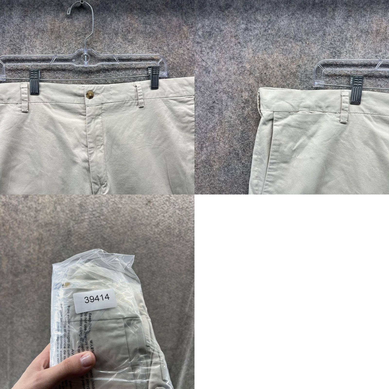 Polo Ralph Lauren Polo Ralph Lauren Shorts Mens 42 Beige Stretch Classic Fit Chino 9 Inseam Size US XL / EU 56 / 4 - 8 Thumbnail