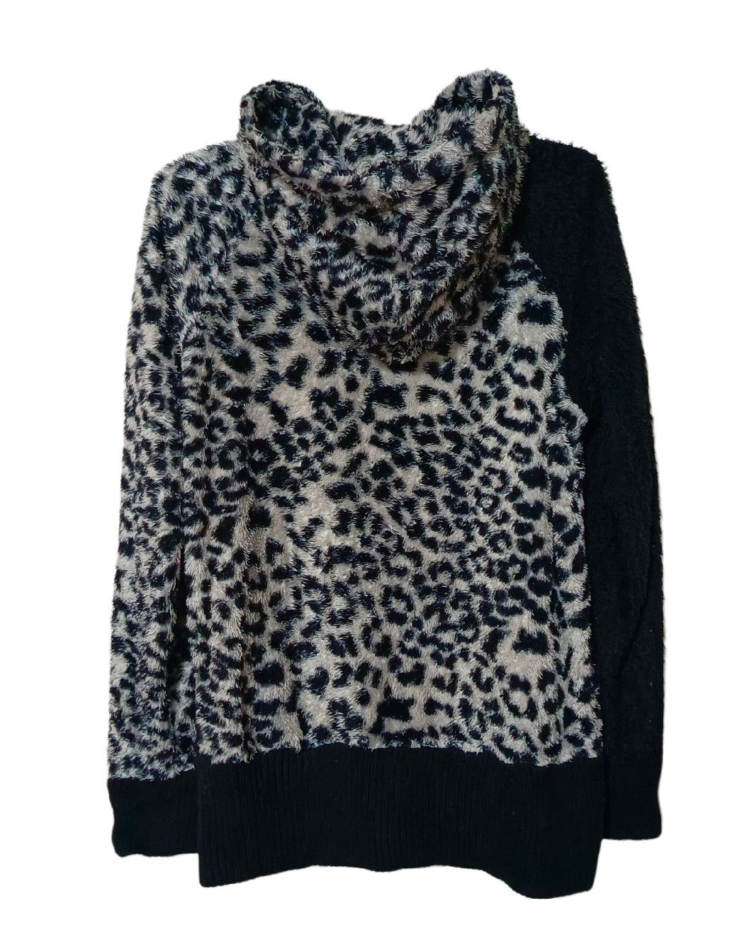 14th Addiction Y2K Black Leopold Flecce Hoodie Size US M / EU 48-50 / 2 - 2 Thumbnail