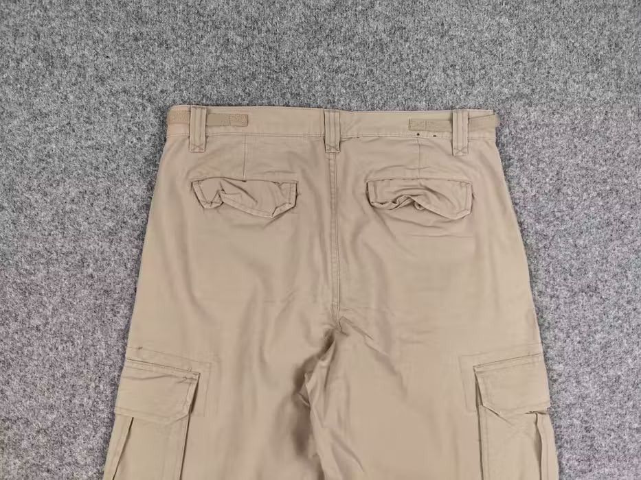 Japanese Brand Vintage 90's Military Ripstop Japan Beige Cargo Pants Size US 32 / EU 48 - 16 Thumbnail