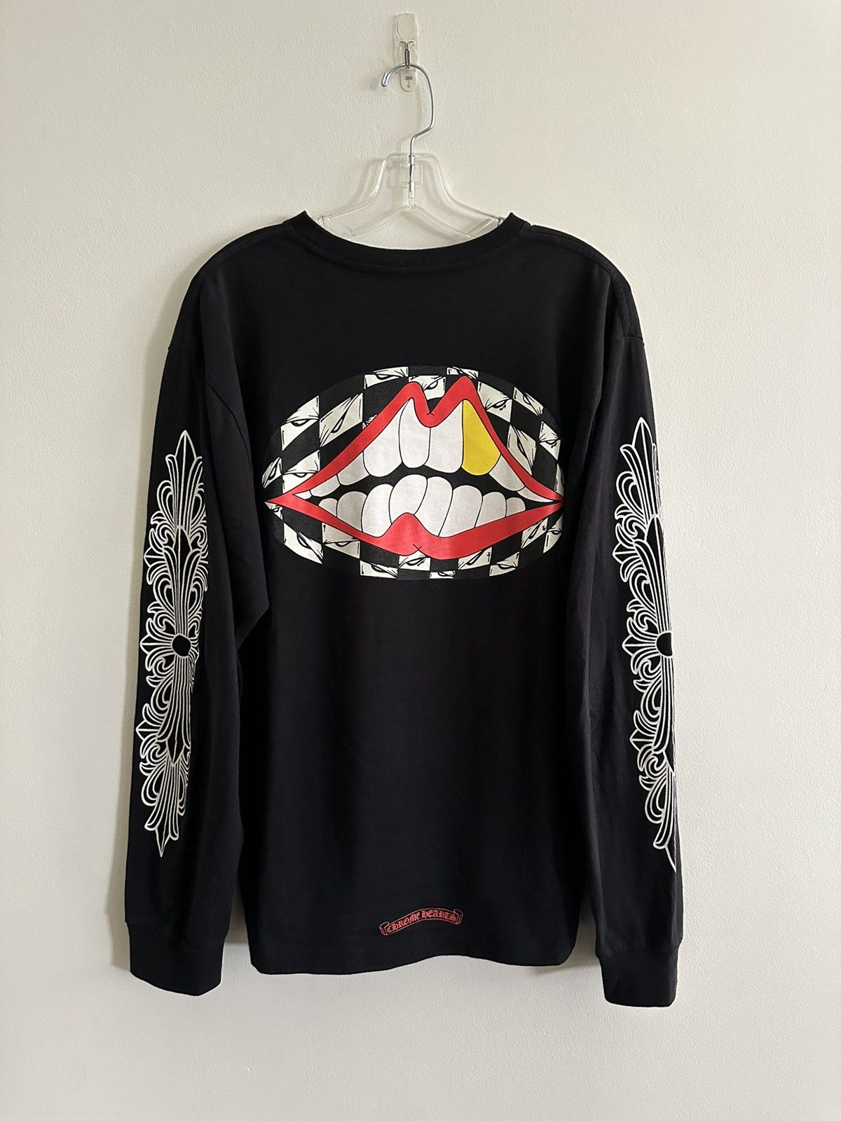Chrome Hearts x Matty Boy Chomper Longsleeve Tee - Tops Chrome Hearts x Matty Boy Chomper Longsleeve Tee - Tops