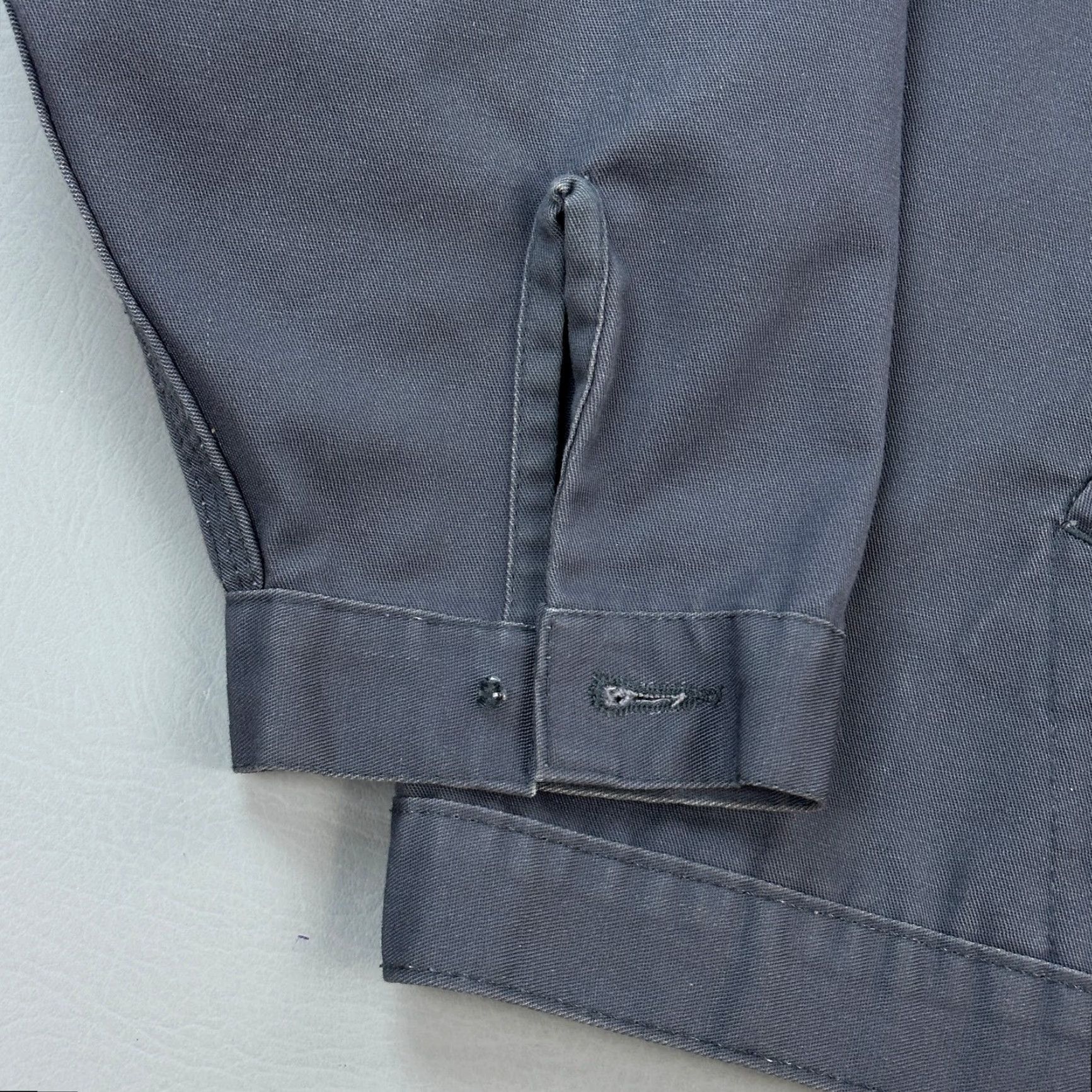 Dickies Dickies Eisenhower Jacket Mens 3XL Gray Full Zip Unlined Mechanics Workwear Y2K Vintage Size US XXL / EU 58 / 5 - 2 Thumbnail