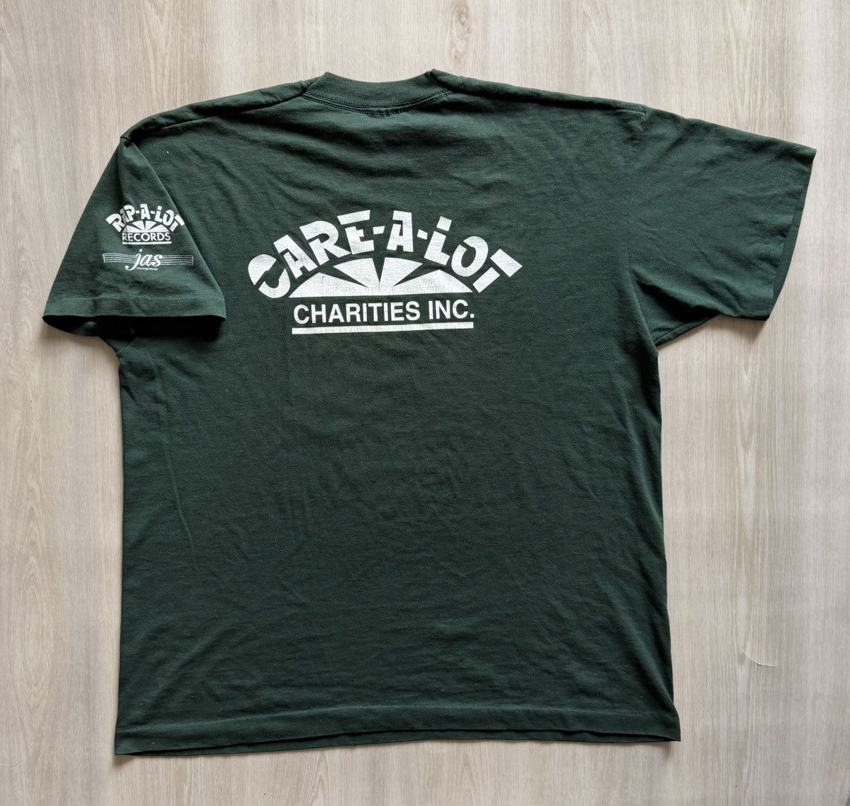 Vintage Rare 90s Rap-A-Lot Records Care-A-Lot Drugs/ Violence Sz L Size US L / EU 52-54 / 3 - 8 Thumbnail