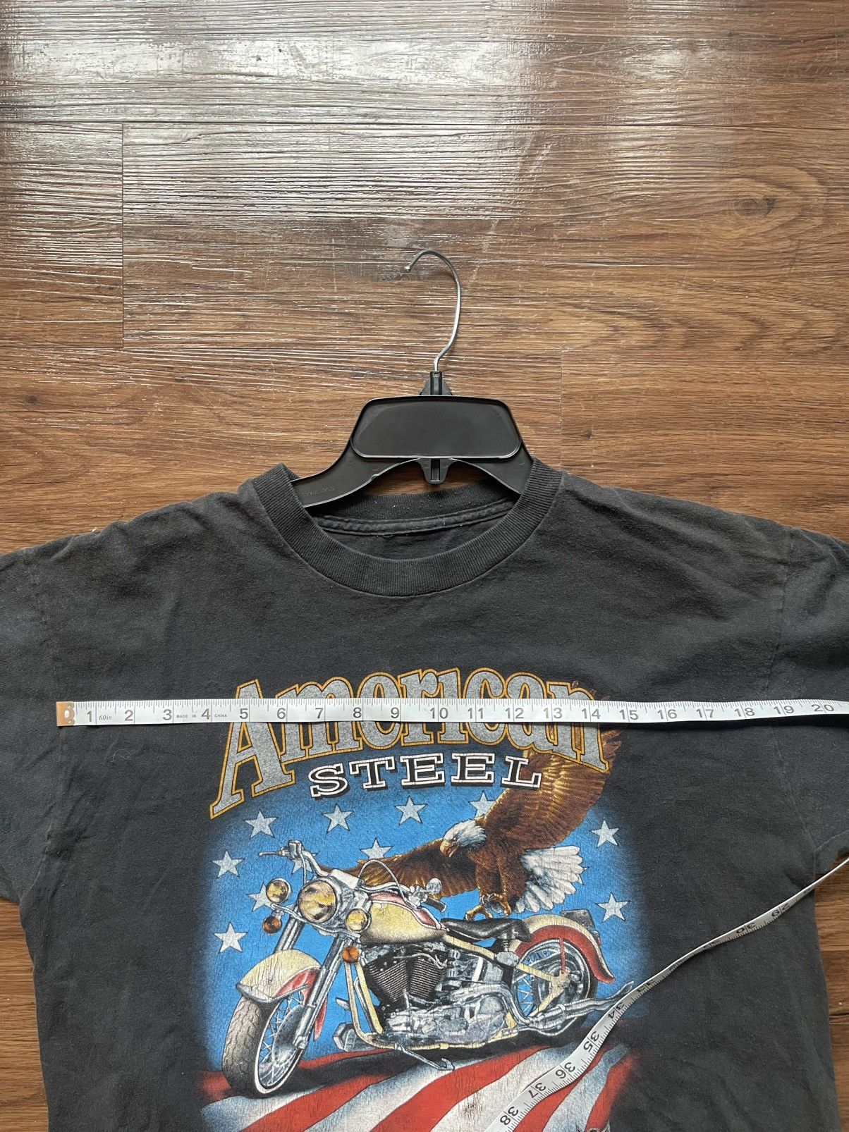 Harley Davidson VINTAGE 1993 American Steel Biker Maui, Hawaii 3D Emblem Size US XL / EU 56 / 4 - 9 Thumbnail