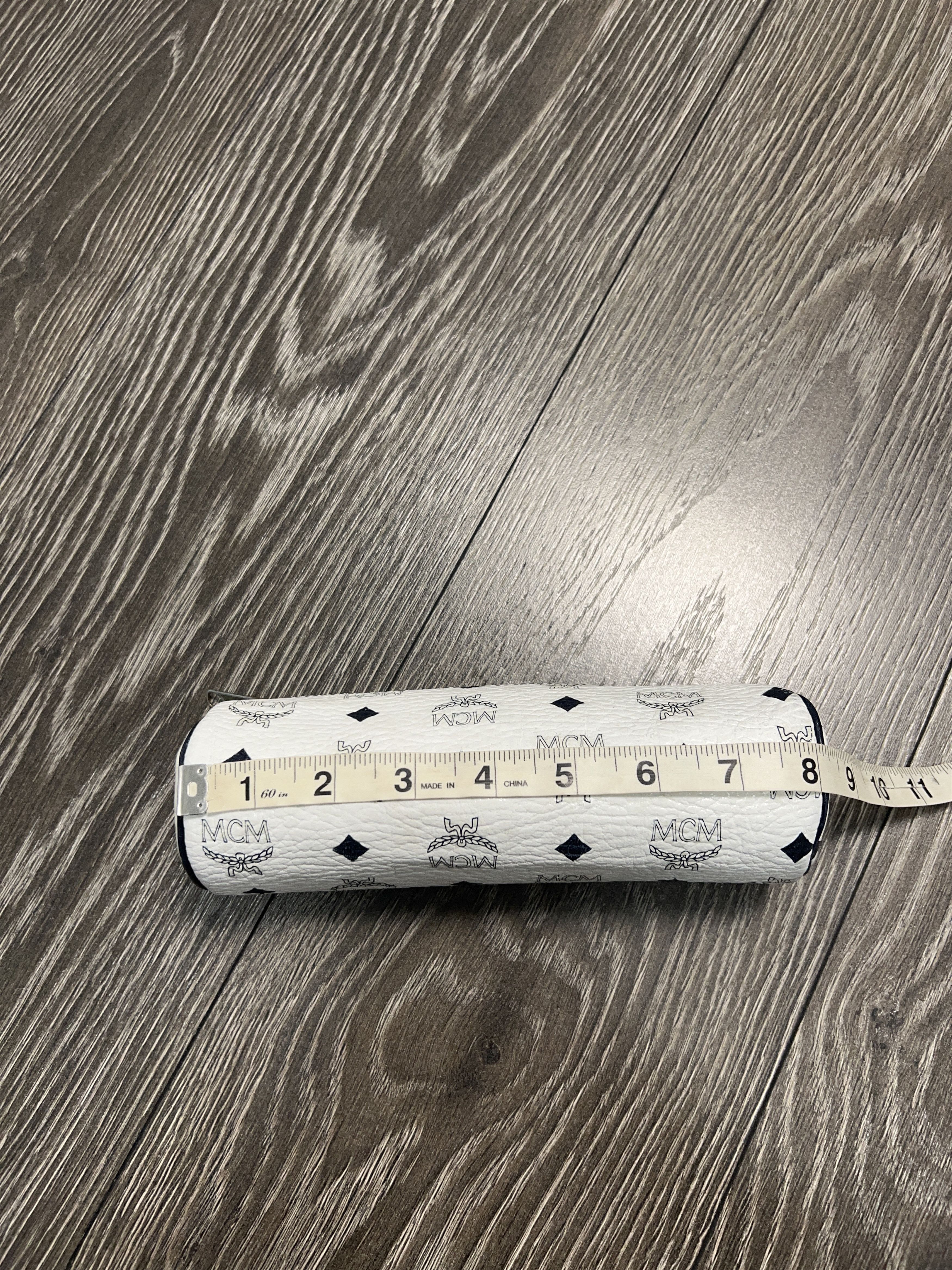 MCM Munchen Vicetos Pencil Pen Case ZIp Cover Cylinder Pouch Bag Size ONE SIZE - 14 Thumbnail
