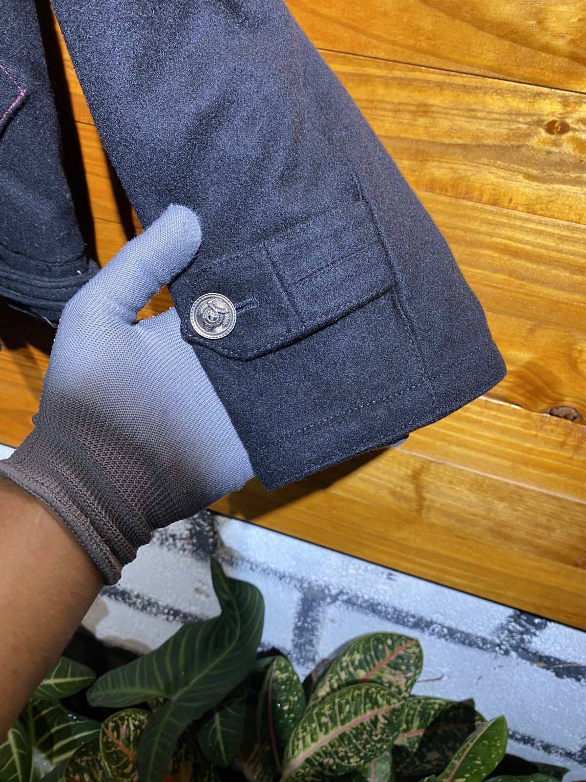 Japanese Brand Ignition Black Jacket – Classic Double-Breasted Military Size US M / EU 48-50 / 2 - 8 Thumbnail