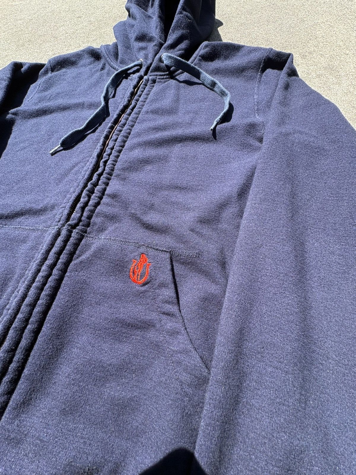 Hysteric Glamour Hysteric Glamour Navy Zip-Up Size US M / EU 48-50 / 2 - 4 Thumbnail