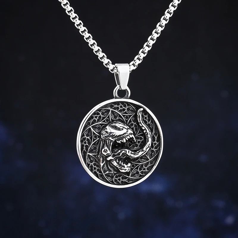 Jewelry Venom Snake Style Necklace Size ONE SIZE - 1 Thumbnail