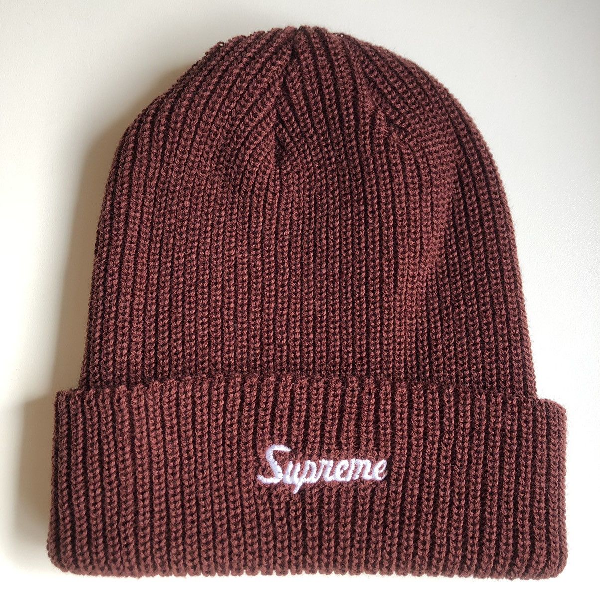 Supreme FW22 Loose Gauge Beanie BROWN Size ONE SIZE - 1 Thumbnail