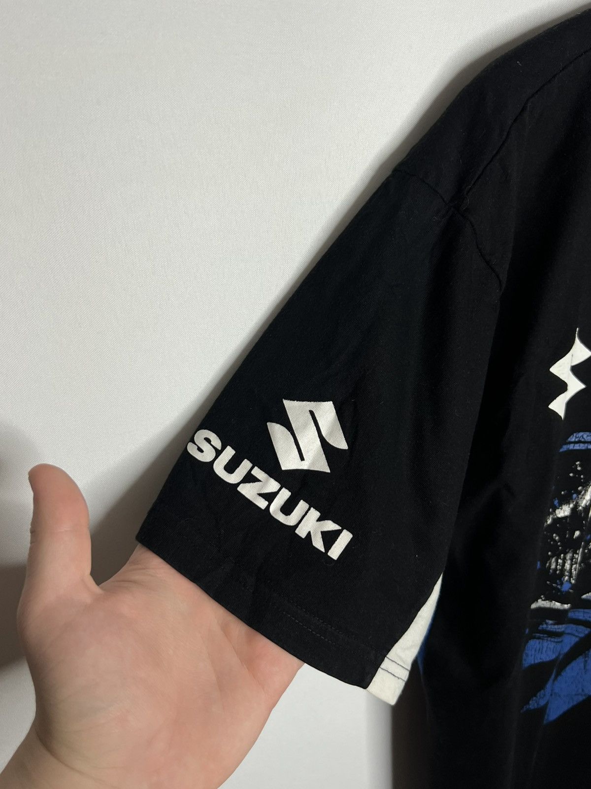 Fox Racing Vintage Team Suzuki GSX Official Big Logo T-Shirt Tee Size US XL / EU 56 / 4 - 6 Thumbnail
