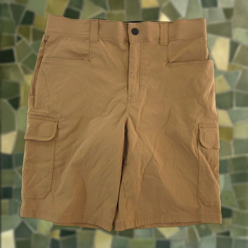 Orvis Orvis Cargo Short 32 Men's Beige Nylon Stretch Comfort Hike Fish Travel Camp Pocket Vintage 34" Waist 40" Hip 11.5" Rise 9.5" Inseam Size US 32 / EU 48 - 1 Thumbnail