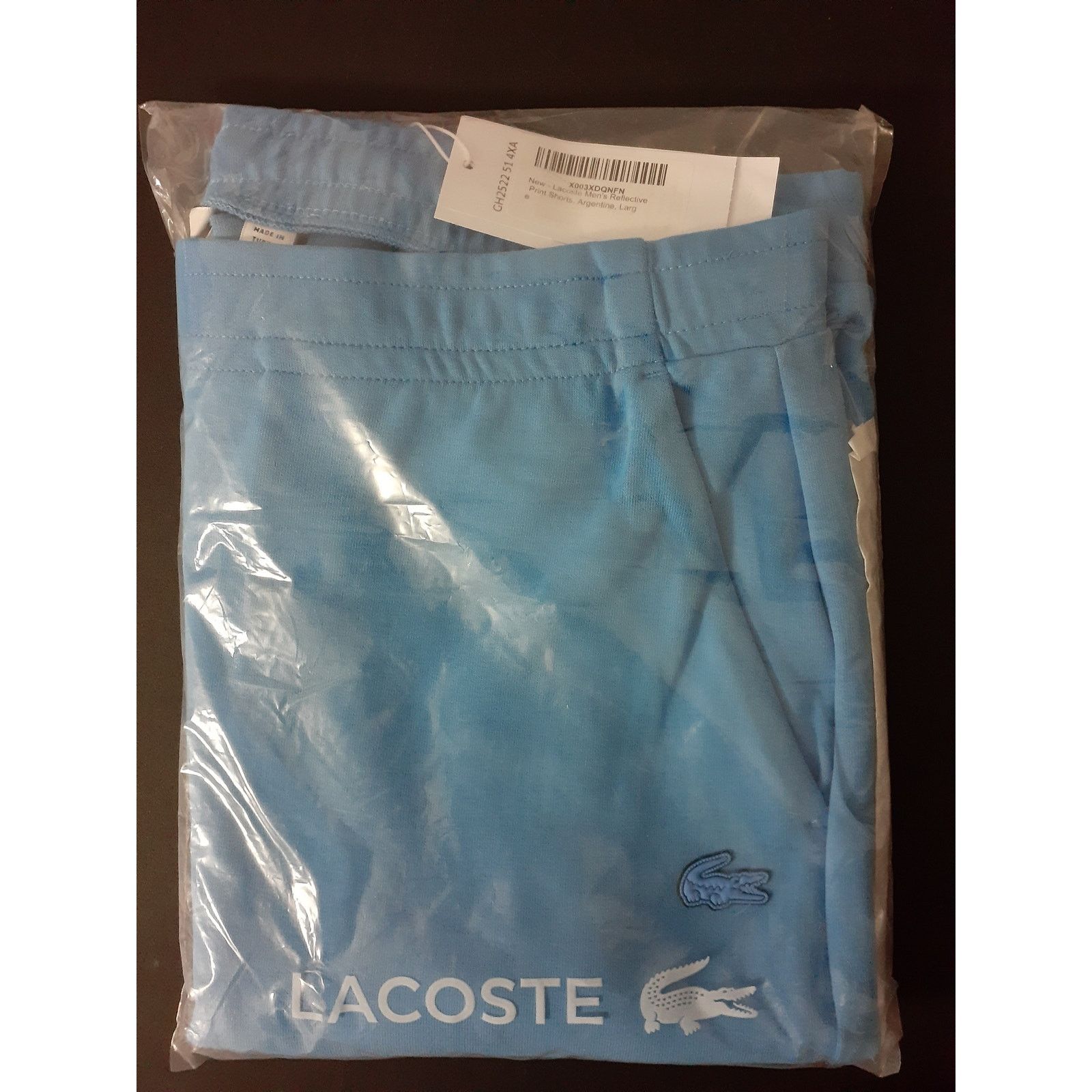 Lacoste Lacoste Men's Graphic Shorts Argentine L Size US 34 / EU 50 - 2 Thumbnail