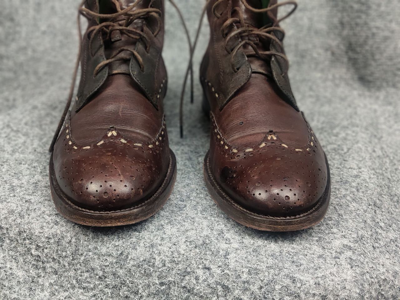 La Martina La Martina Polo brogue shoes Oxford Vintage combat Boots Size US 9 / EU 42 - 5 Thumbnail