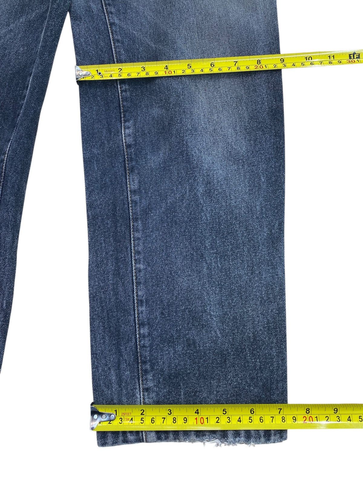 Johnbull John Bull Whiskers Faded Wash Style Straight Cut Jeans Size US 30 / EU 46 - 8 Thumbnail