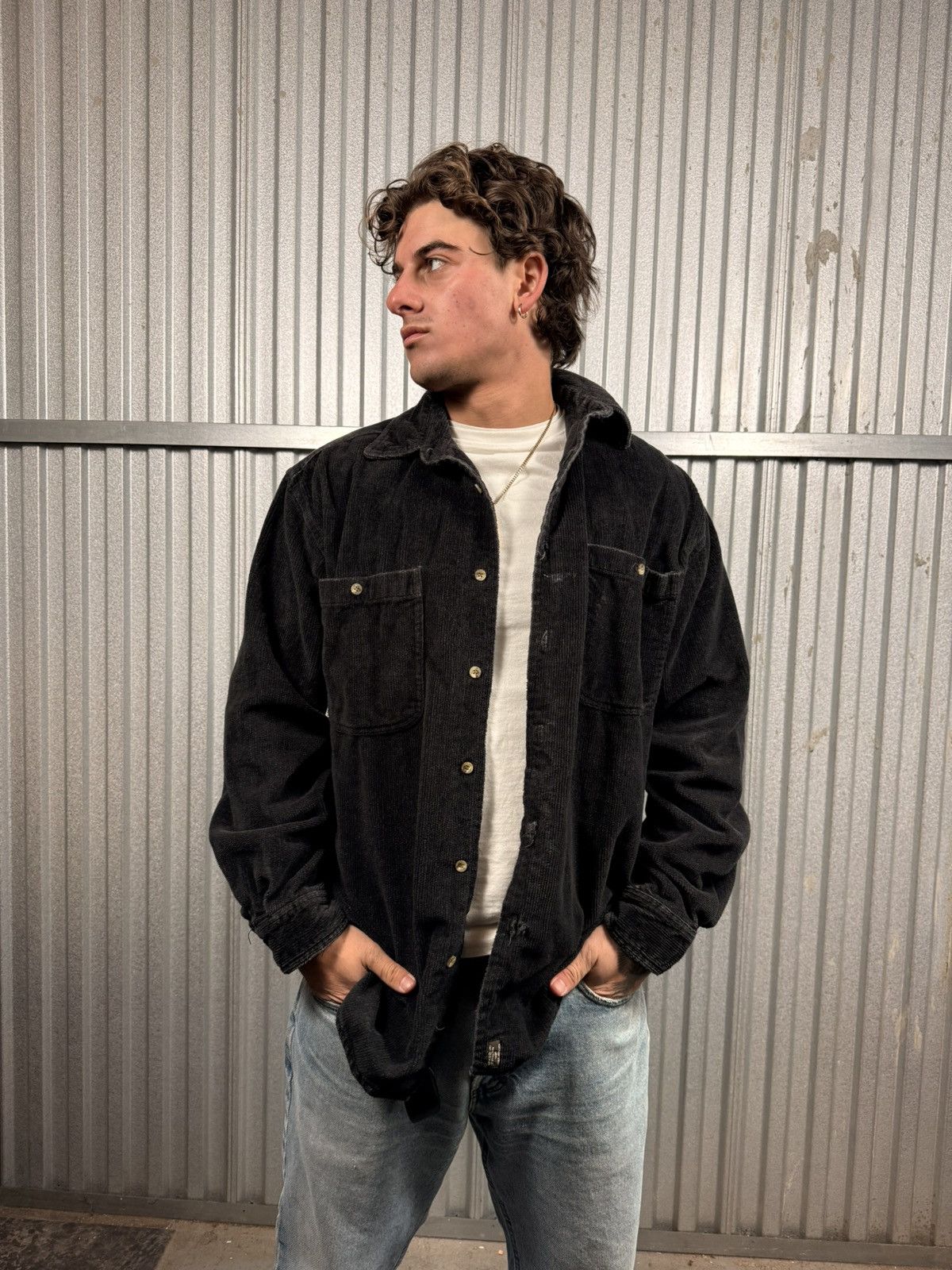 Other Vintage Northern Spirit Corduroy Jacket Western Style Size US M / EU 48-50 / 2 - 1 Thumbnail