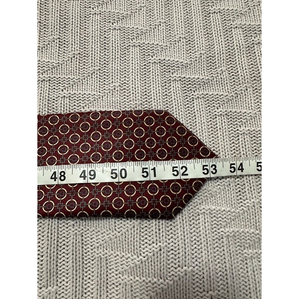 Other Vintage Rene Chagal maroon handmade tie Size ONE SIZE - 4 Thumbnail