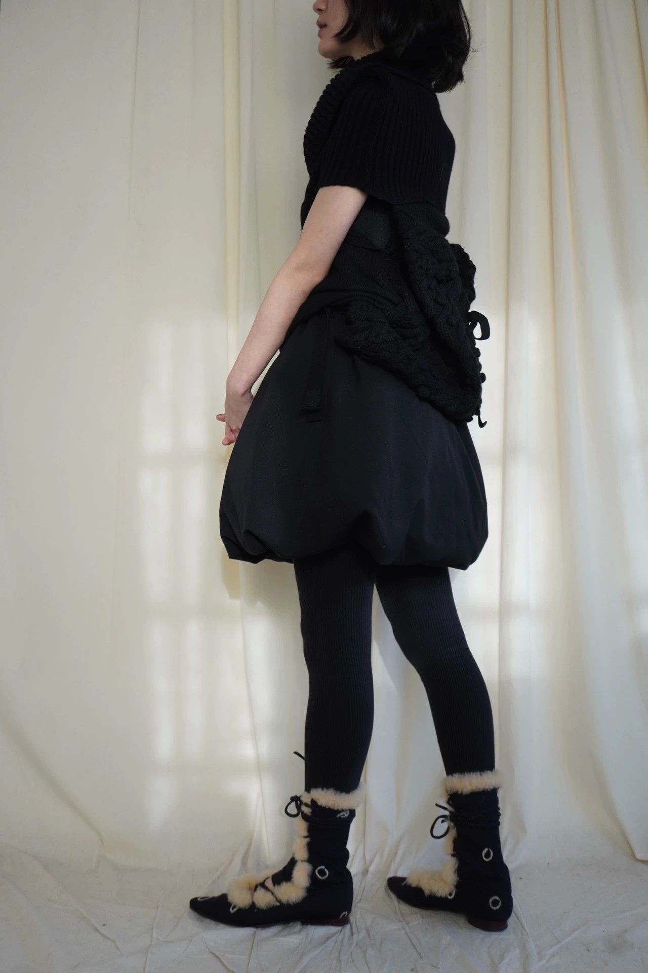 Yohji Yamamoto Yohji Yamamoto 1990AW Padded Short Bubble Skirt 9/10 XS Size 25" / US 0 / IT 36 - 6 Thumbnail