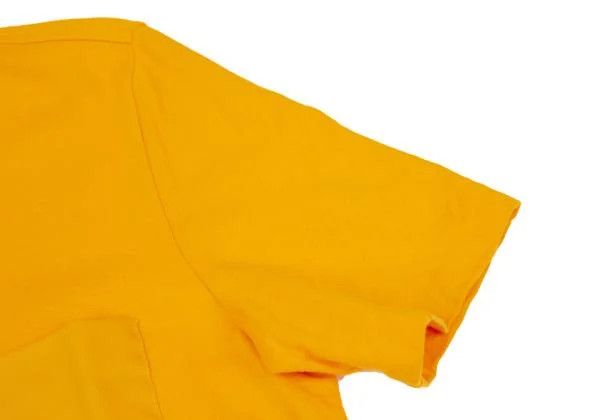 Maison Margiela Multi-Material Patch Pocket T-Shirt in Yellow Size 44 Size US S / EU 44-46 / 1 - 5 Thumbnail