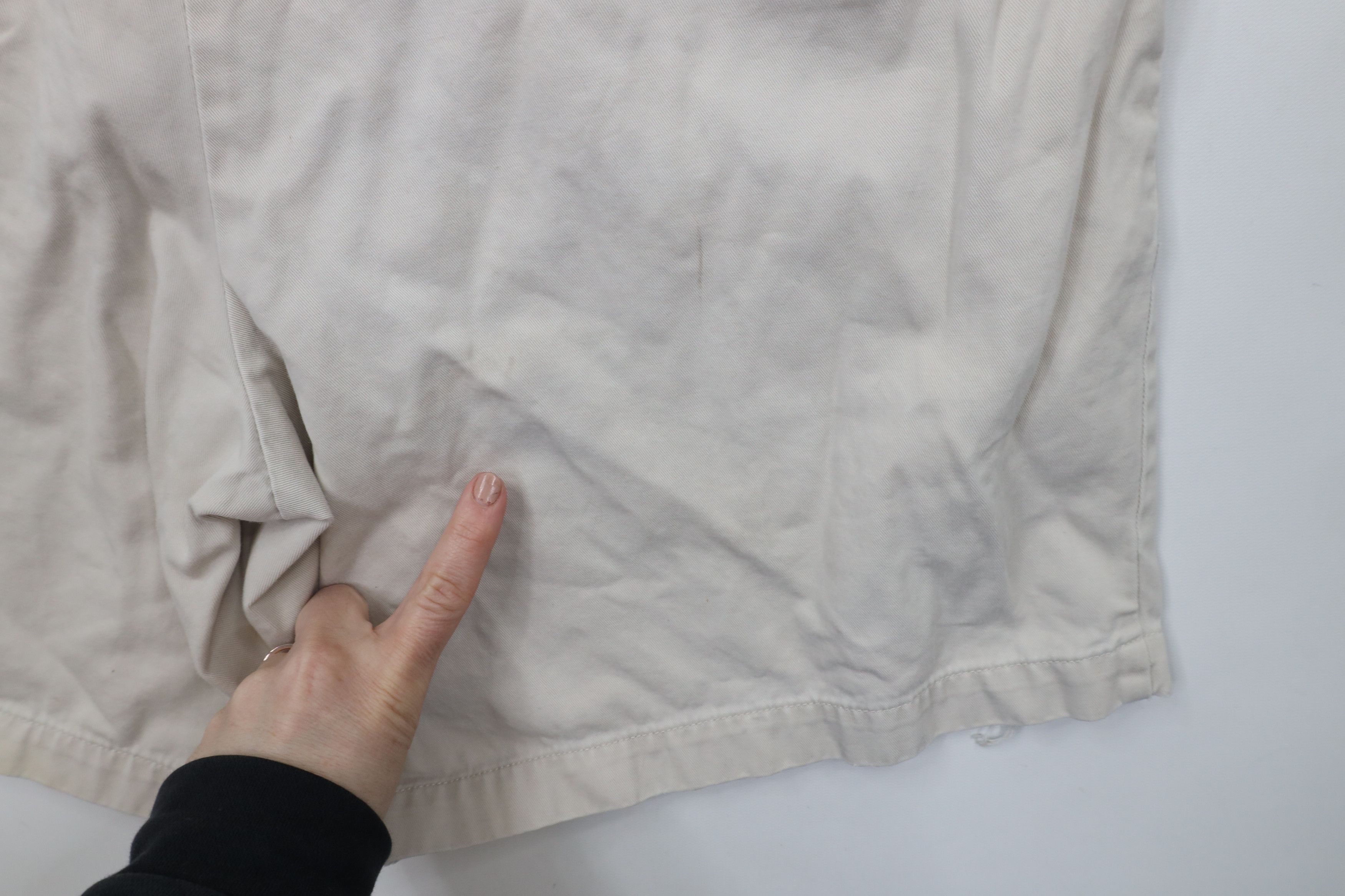 Ralph Lauren × Vintage Vintage 90s Ralph Lauren Above Knee Chino Shorts Beige Size US 36 / EU 52 - 12 Thumbnail