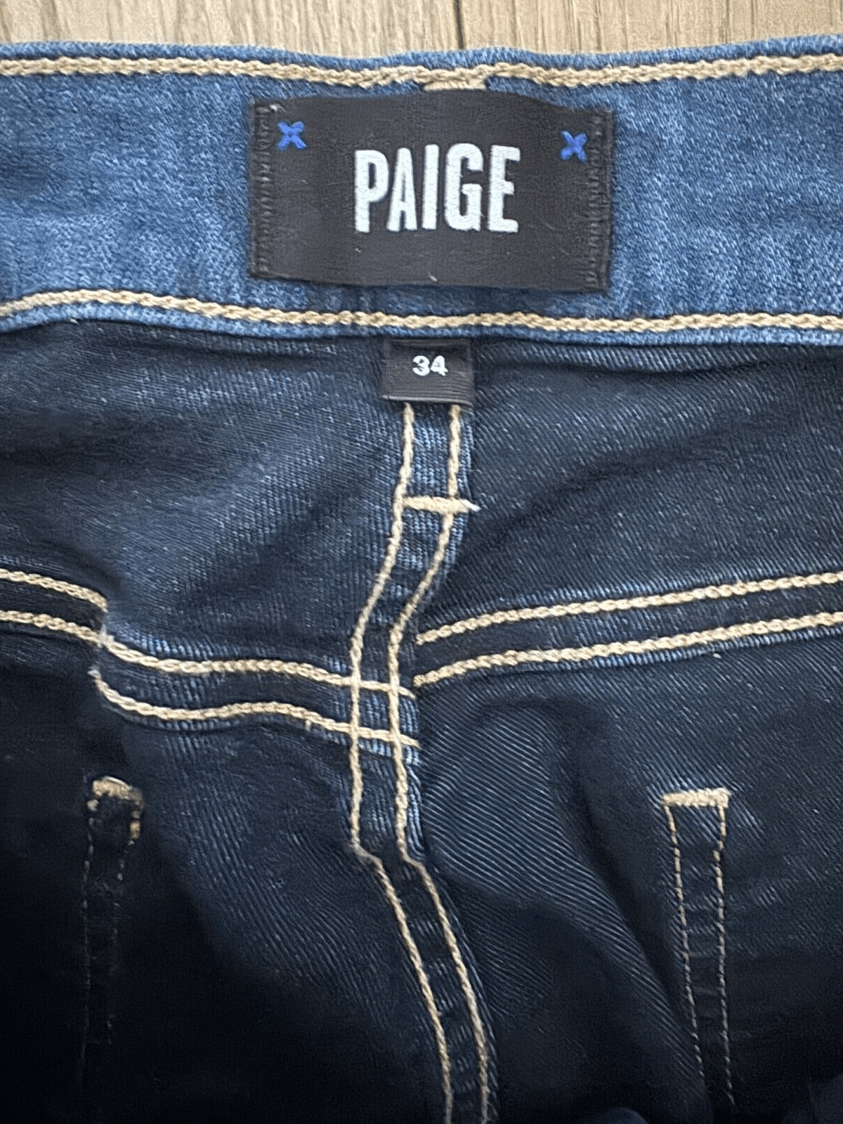 Paige Paige Men’s Denim Lennox Slim Jeans Blue Medium Wash 34x30 Size US 34 / EU 50 - 3 Thumbnail
