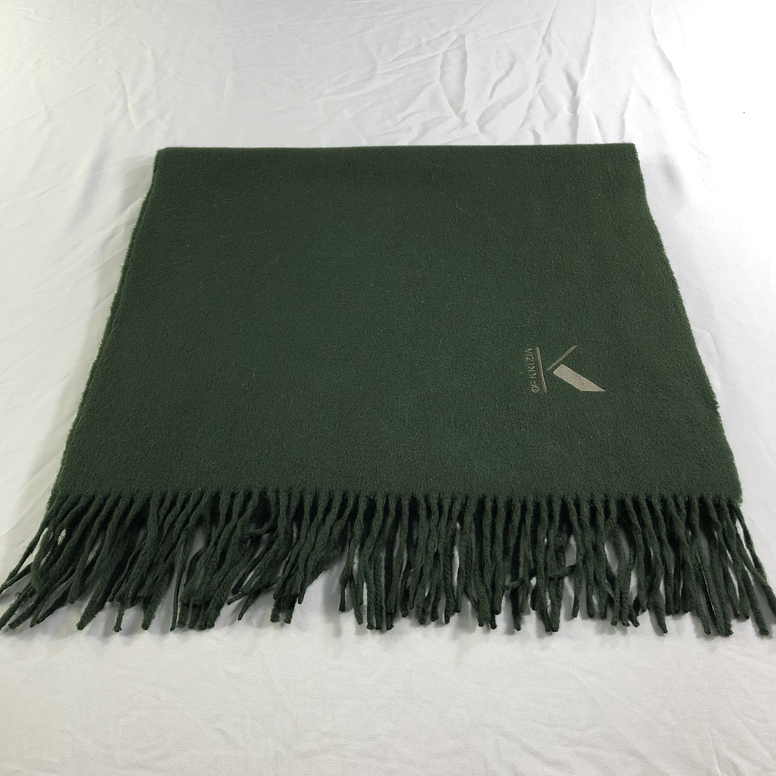 Krizia Uomo Krizia Uomo Cashmere Scarf Muffler Neckwear V2456 Size ONE SIZE - 1 Thumbnail