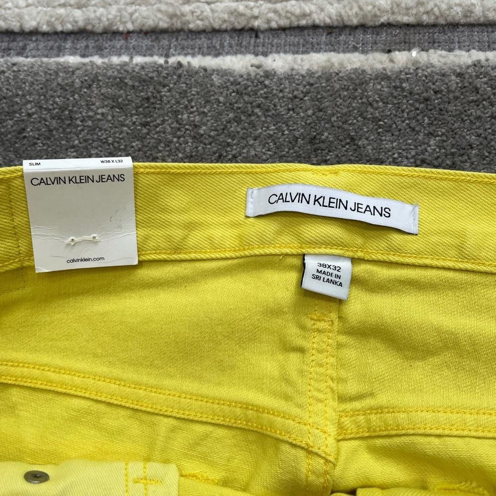 Designer Calvin Klein jeans modern classics slim pants Size 32" / US 10 / IT 46 - 5 Thumbnail