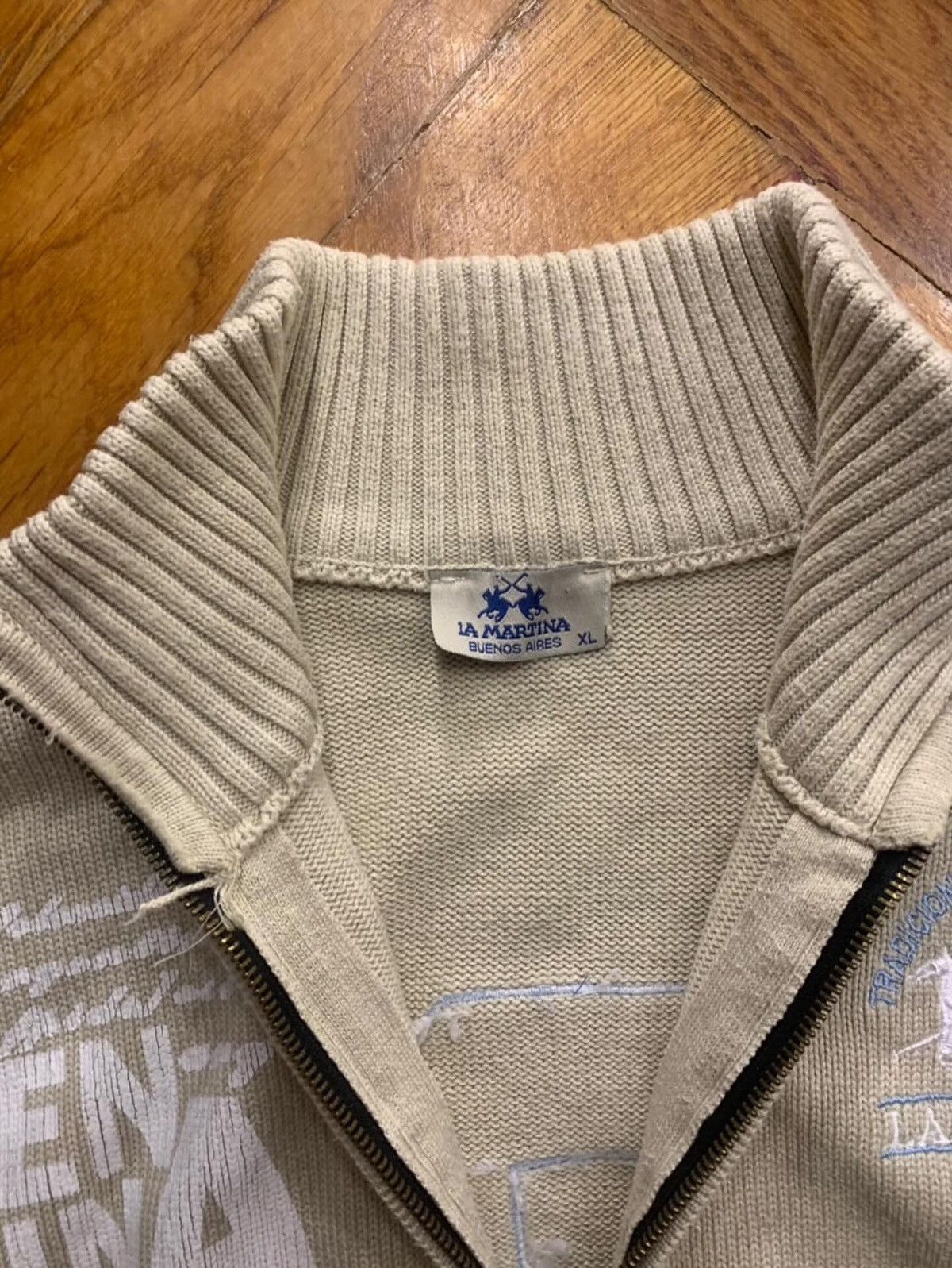 Japanese Brand × La Martina × Vintage vintage sweater by la martinа argentina Size US XL / EU 56 / 4 - 6 Thumbnail