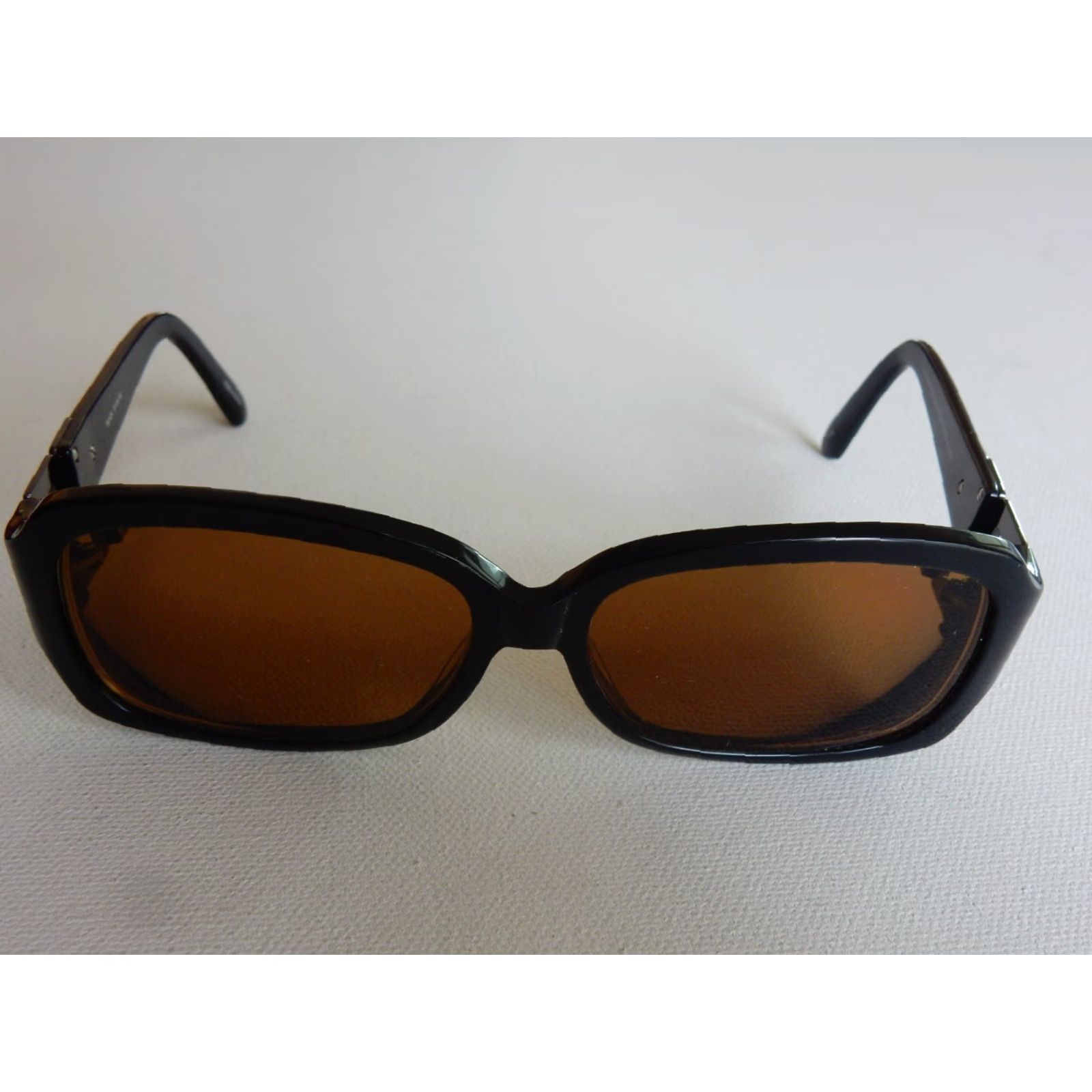 Vintage Kirkland Signature Sunglasses Frames Women 57mm Black Prescription Small Scratches Size ONE SIZE - 3 Thumbnail