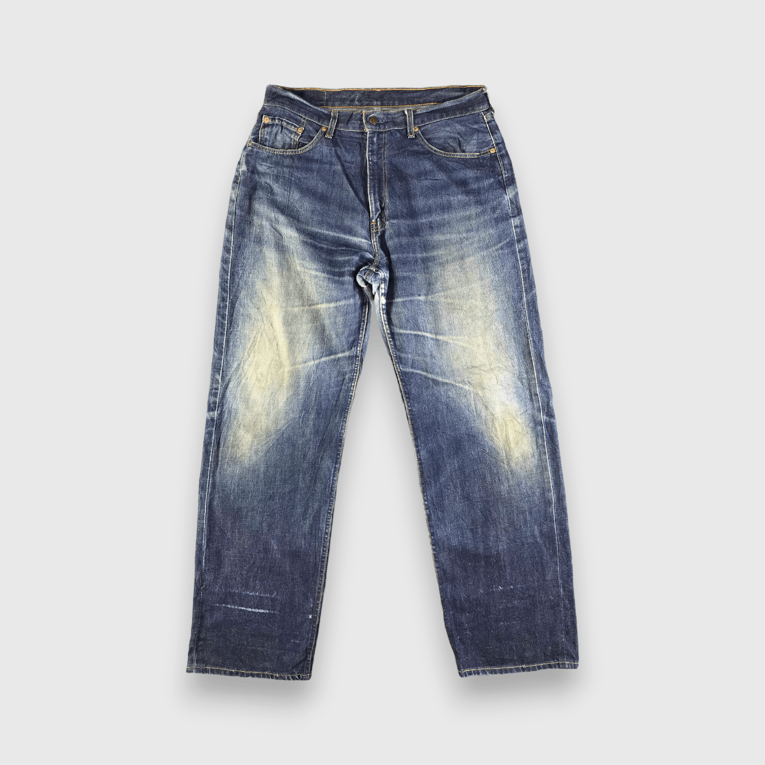 Levi's Vintage Blue Wash Levis 515 Jeans-J3736 Size US 37 - 1 Thumbnail