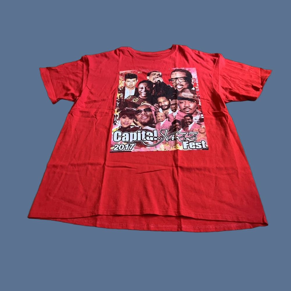 Vintage VINTAGE Capital Jazz Fest 2017 Shirt Men’s Large Red Size US L / EU 52-54 / 3 - 1 Thumbnail