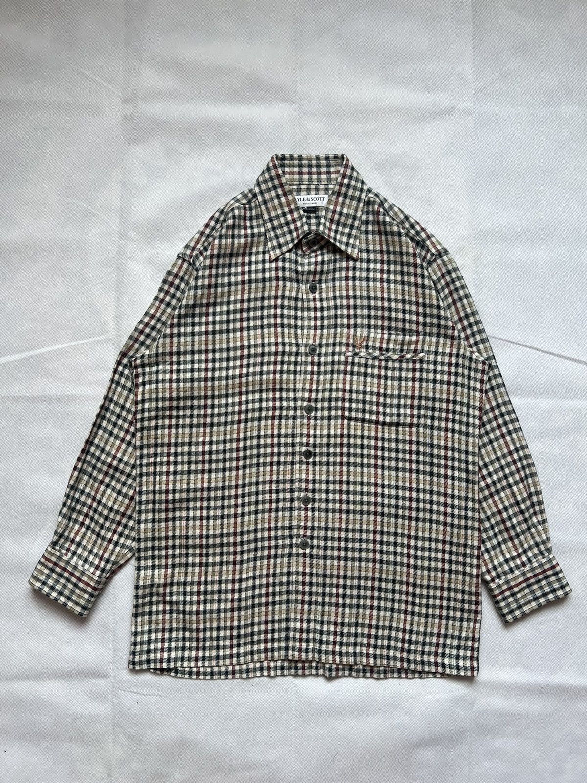 Lyle & Scott Lyle & Scott Tierra Check Print Casual Shirt Flannel Size US M / EU 48-50 / 2 - 1 Thumbnail