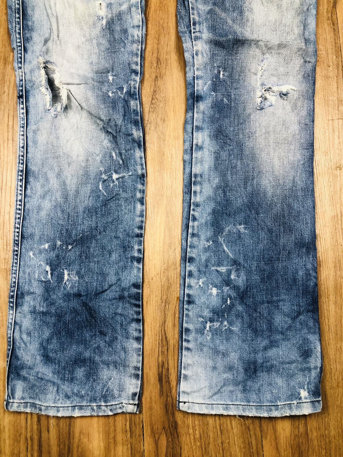Diesel Diesel Industry Distress Jeans (35) Size US 27 - 4 Thumbnail