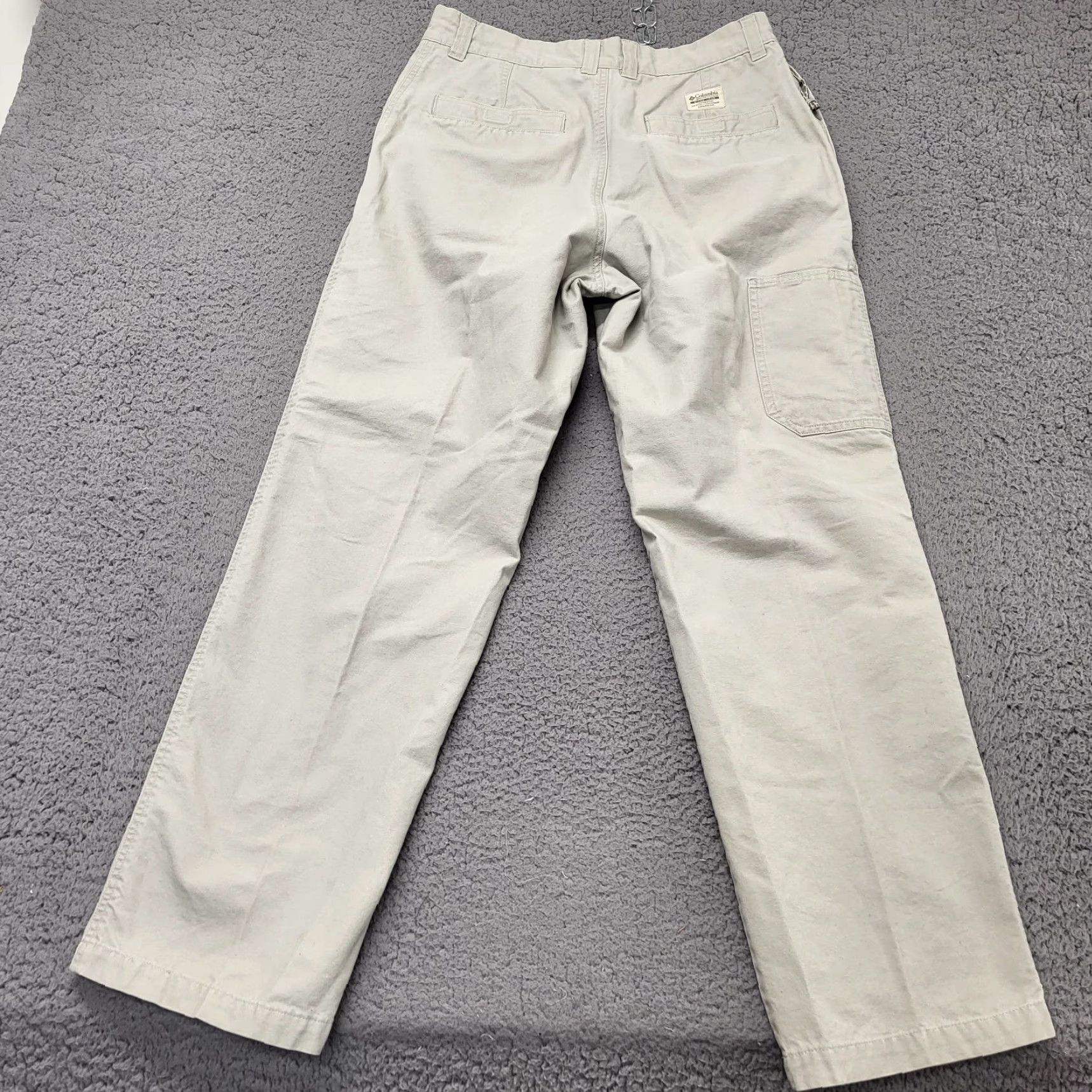 Vintage Columbia Pants Men’s Size 32 Granite Stonewash Gert Boyle Straight Leg Utility Shirt? Size US 32 / EU 48 - 3 Thumbnail