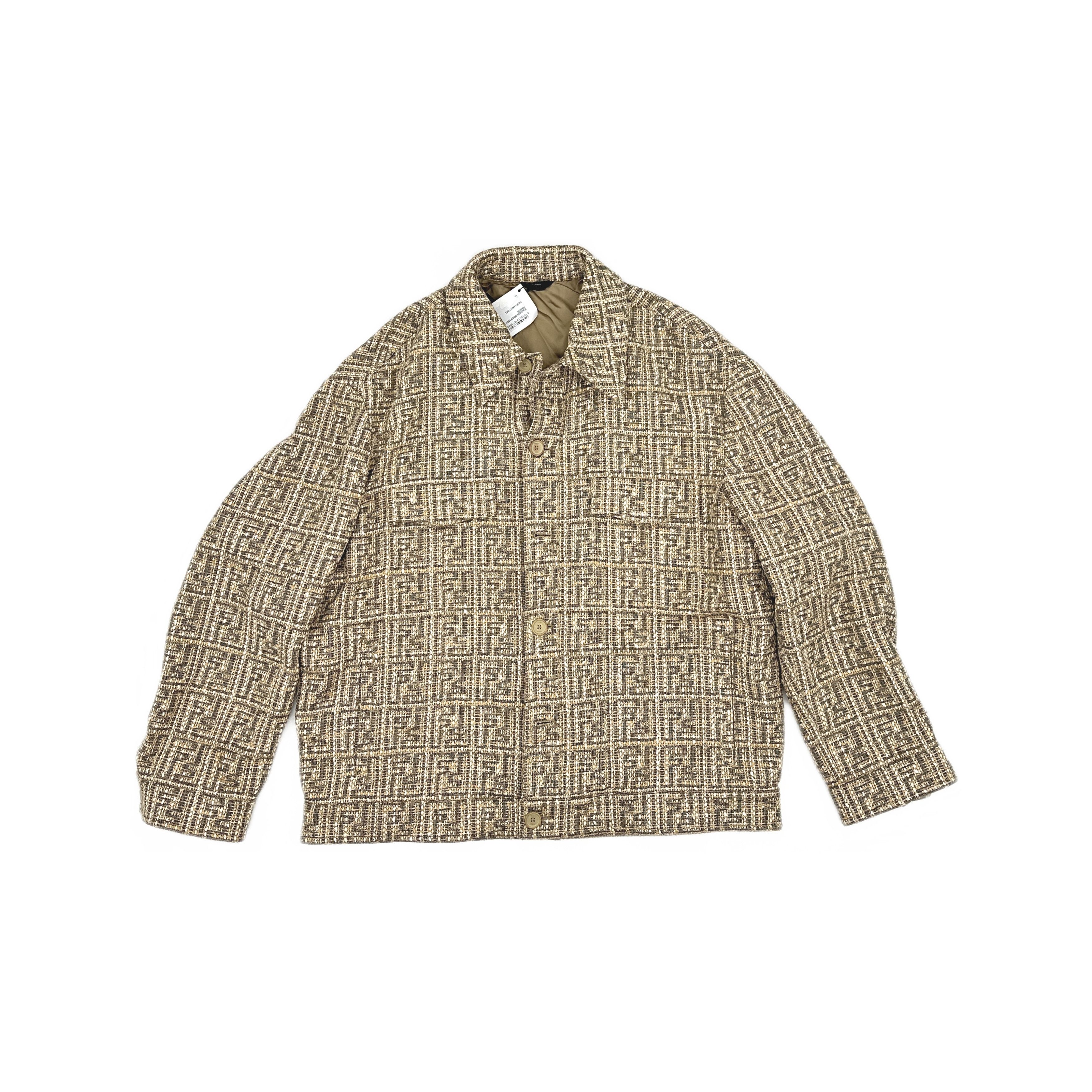 Fendi Fendi FF Logo Print Jacket Size 54 Size US L / EU 52-54 / 3 - 1 Thumbnail