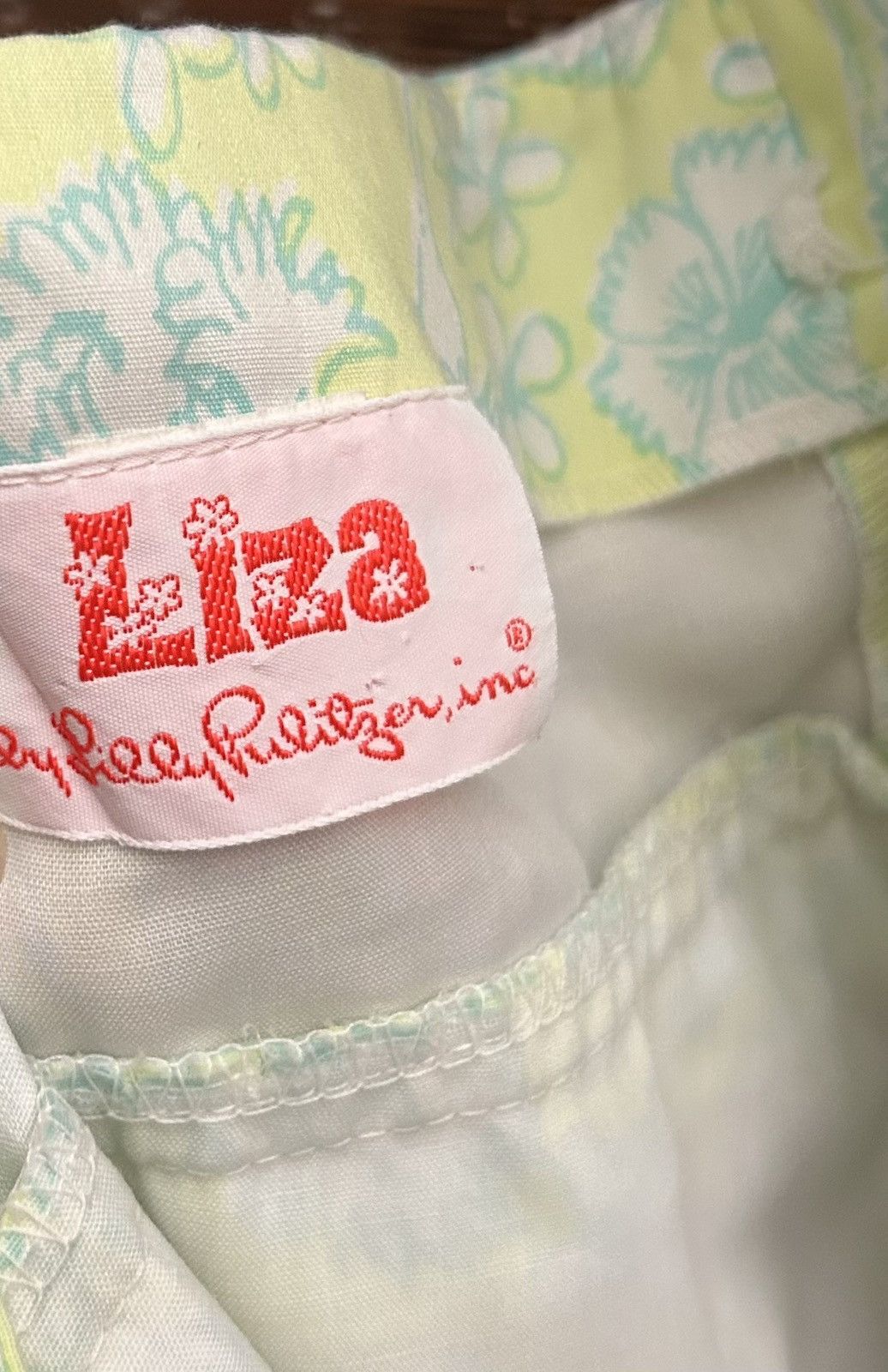 Lilly Pulitzer 60s Liza by Lilly Pulitzer Floral Sleeveless Dress Green Size S / US 4 / IT 40 - 8 Thumbnail