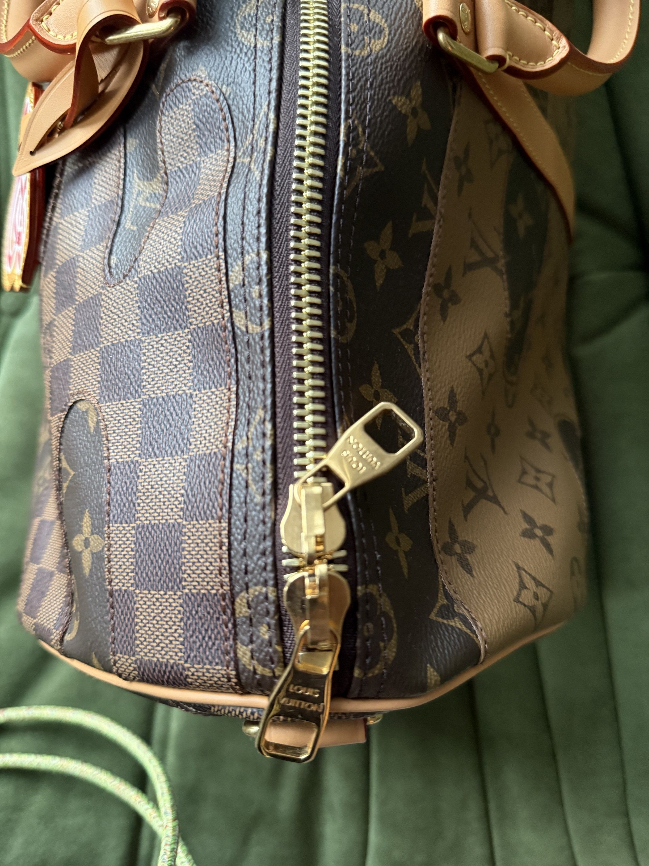 Louis Vuitton Louis Vuitton x Nigo Keepall Bandouliere 50 Canvas Size ONE SIZE - 8 Thumbnail