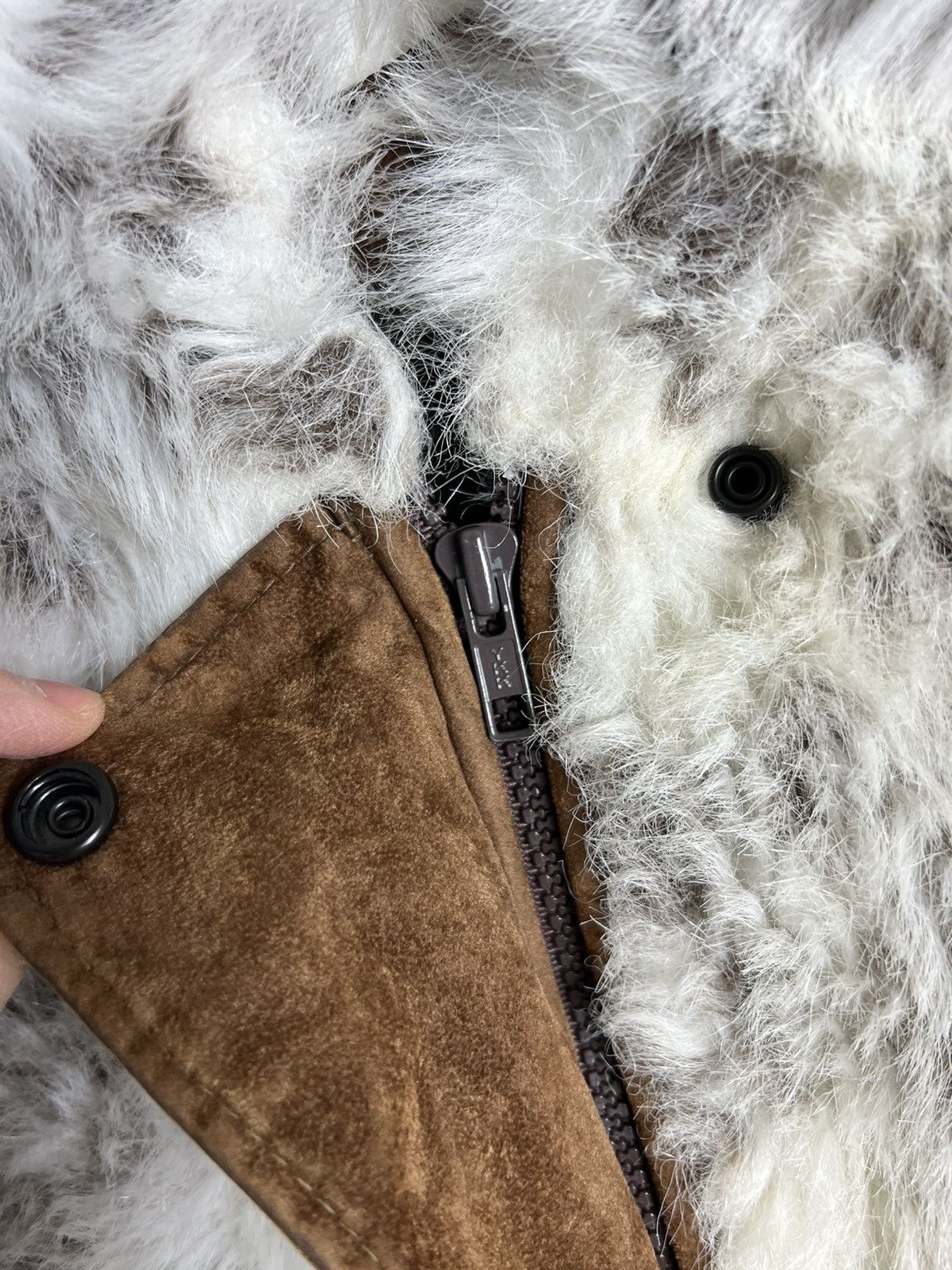 Vintage Fur Jacket Astraka vintage 90’s luxurious simulated fur Size M / US 6-8 / IT 42-44 - 10 Thumbnail