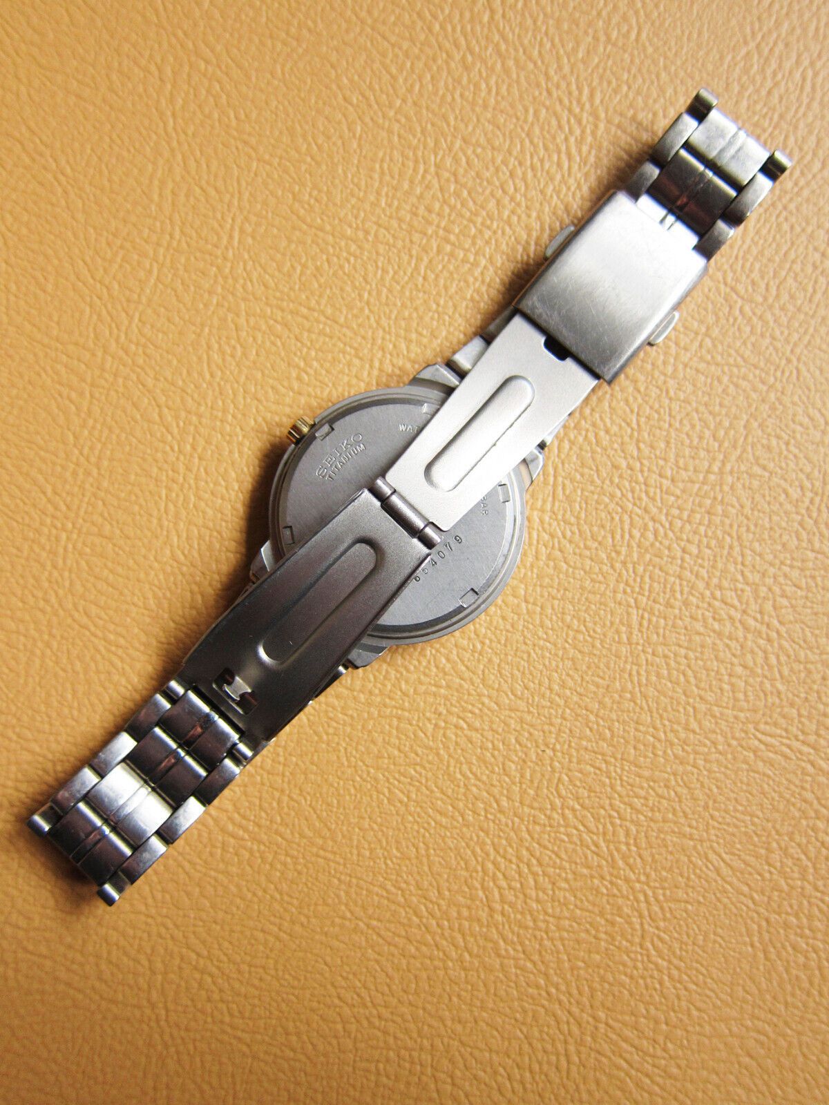 Seiko SEIKO 5K22-0A10 Solar Titanium Full Dial Lume Watch Size ONE SIZE - 6 Thumbnail