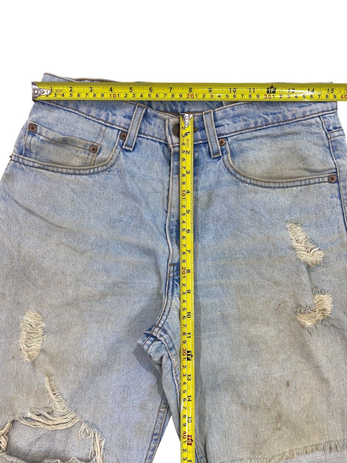 Levi's Levi’s Vintage Mud Wash Distressed Style Cut Off Jeans Size US 30 / EU 46 - 7 Thumbnail