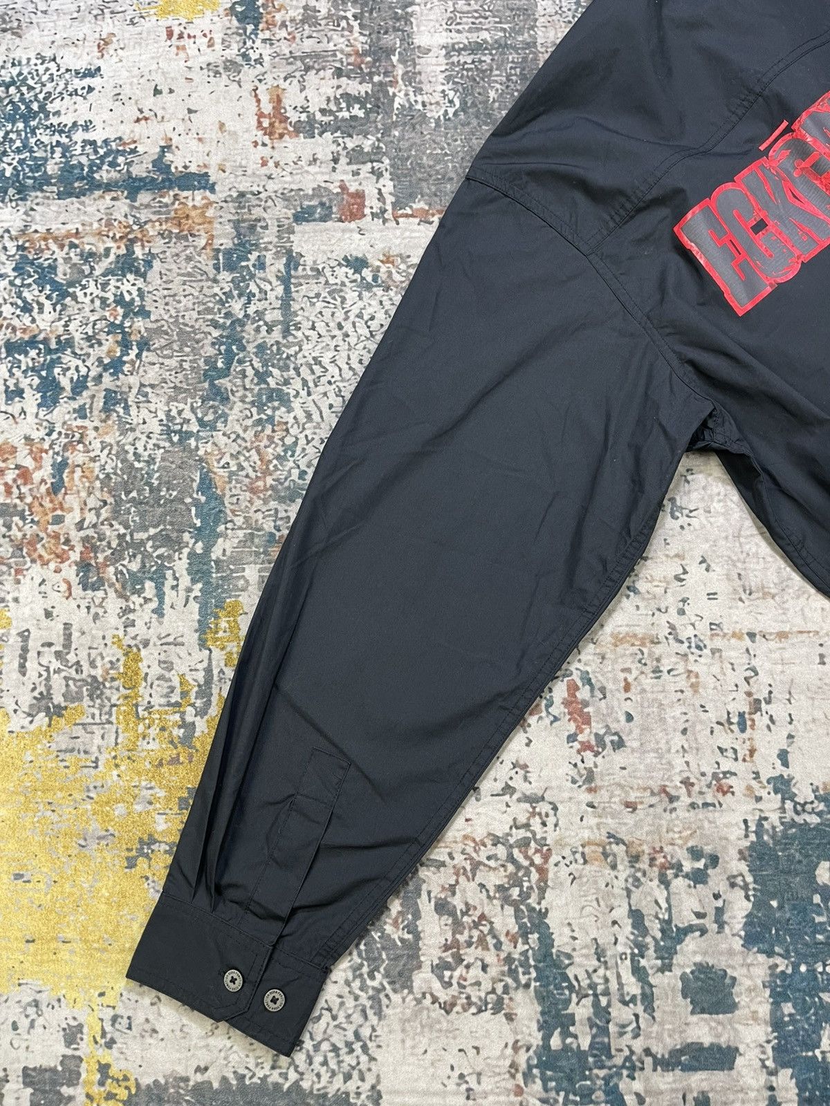 Ecko Unltd. Ecko Function Back Hit Logo Button Up Skate Shirt Size US L / EU 52-54 / 3 - 4 Thumbnail