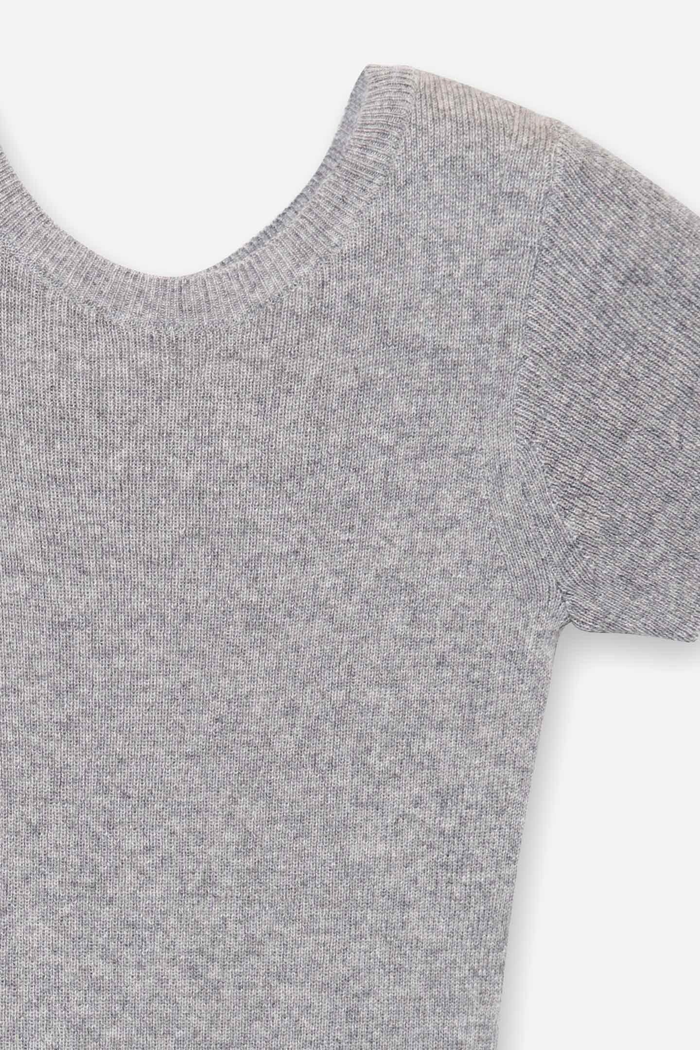 The Elder Statesman $495 The Elder Statesman Delicash Light Grey Fitted Tee Size M / US 6-8 / IT 42-44 - 5 Thumbnail